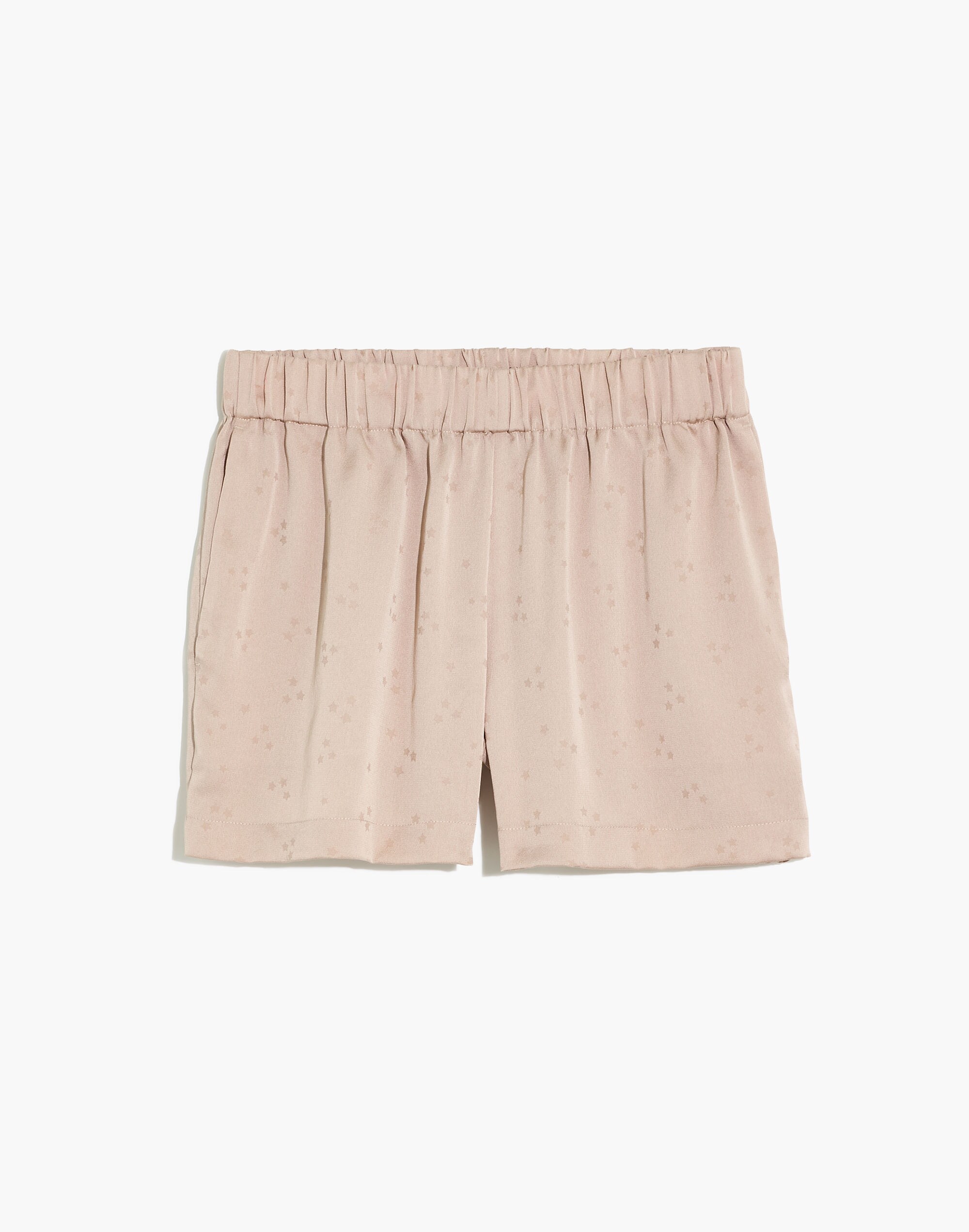 Night Stars Satin Oversized Pajama Shorts