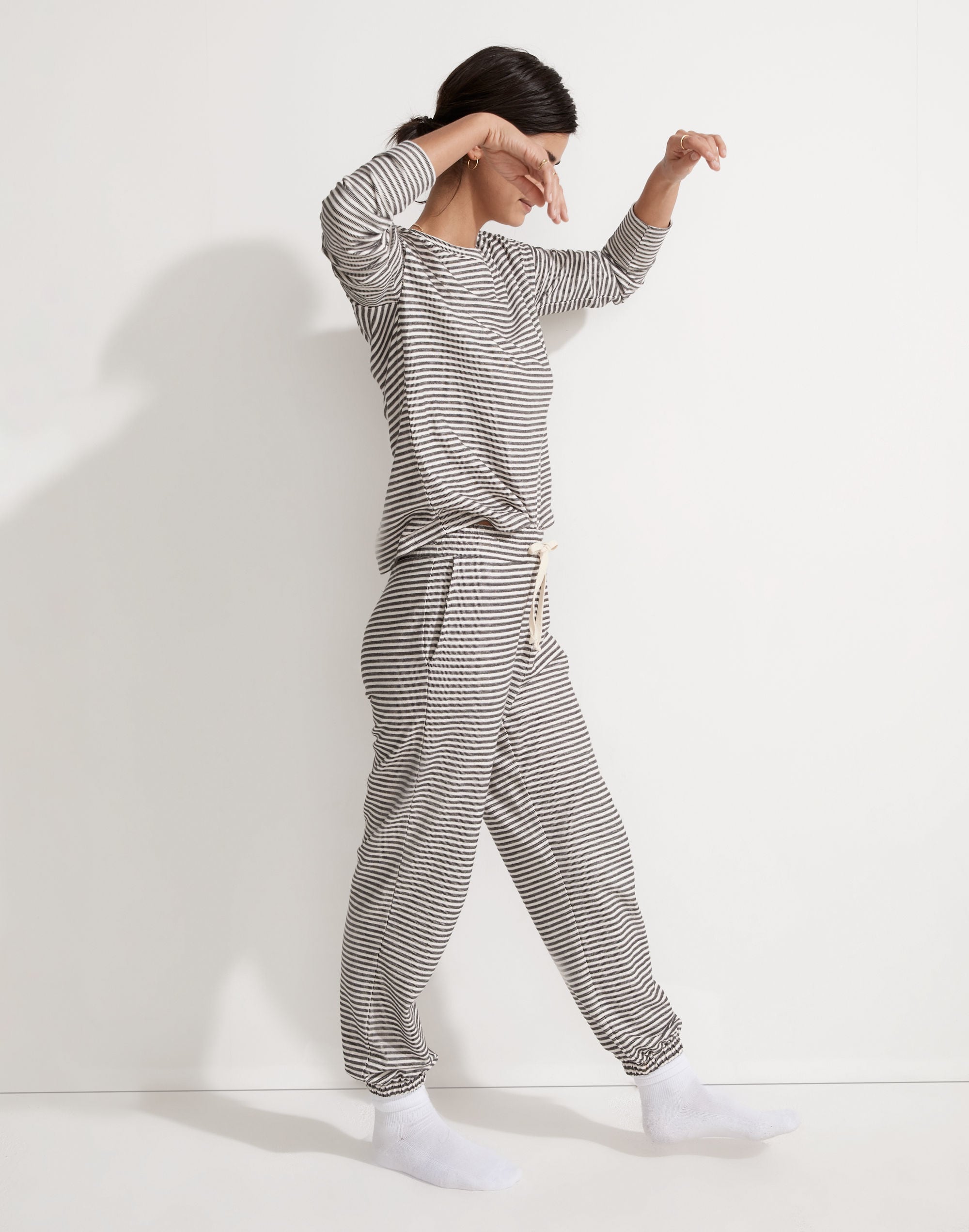 Striped Saunter Lounge Set