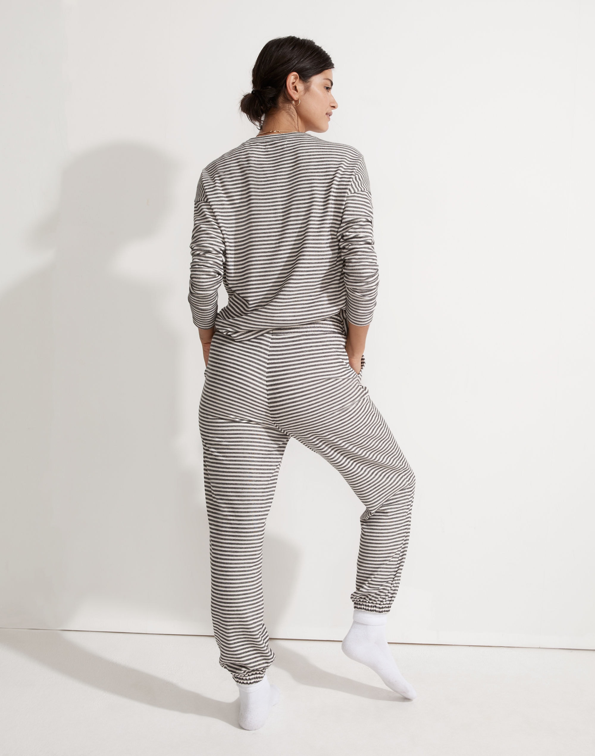 Striped Saunter Lounge Set