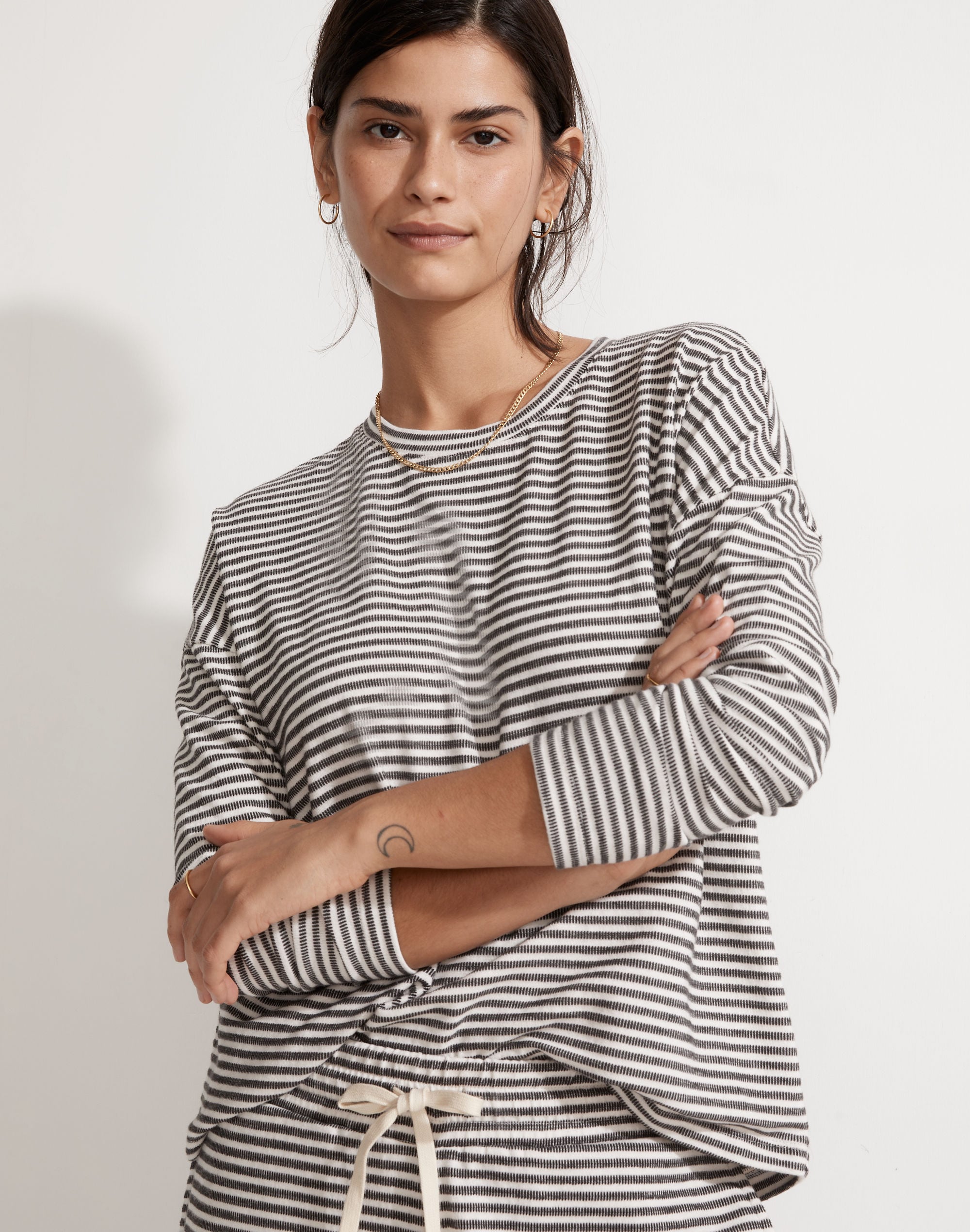 Striped Saunter Lounge Set