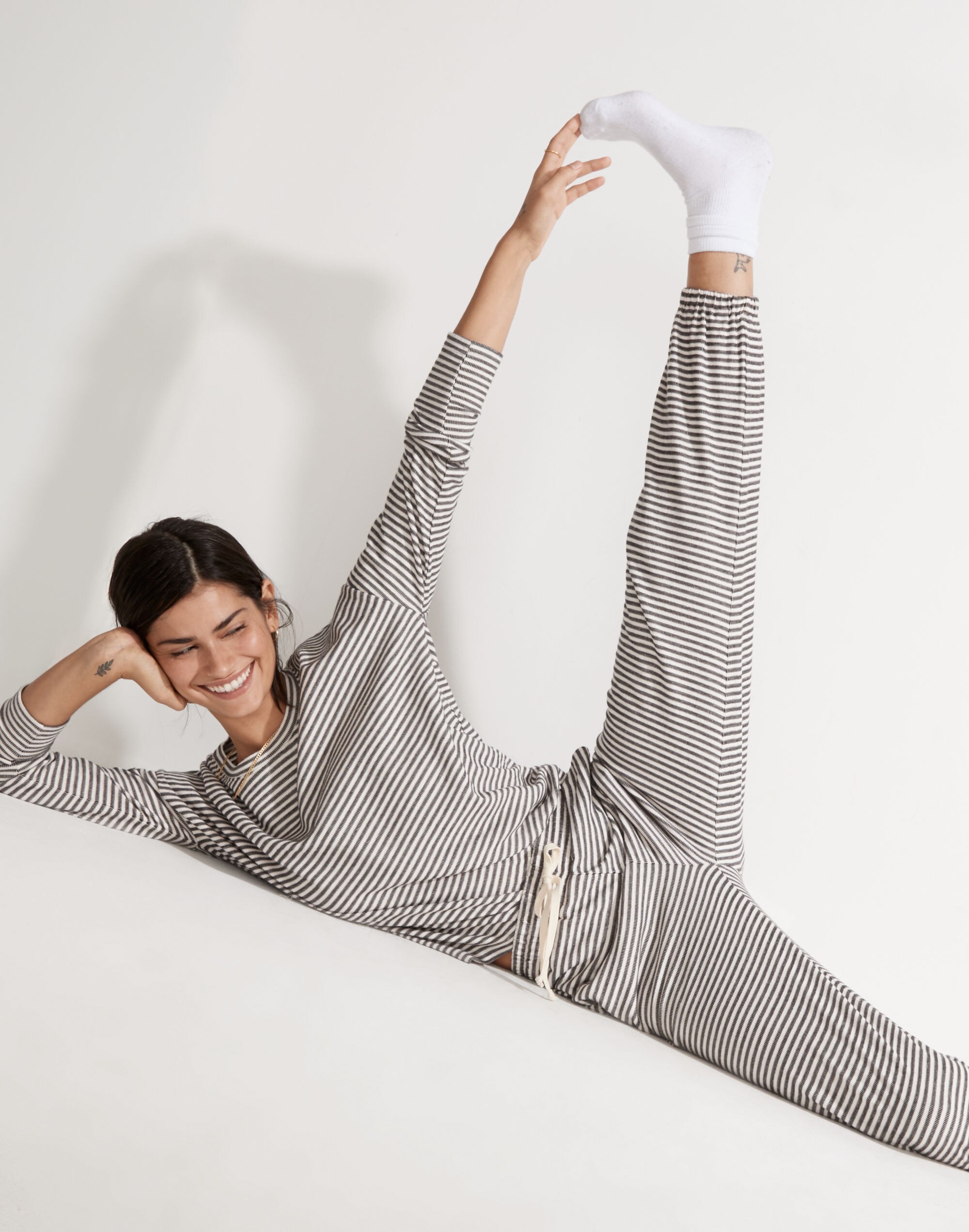 Striped Saunter Lounge Set