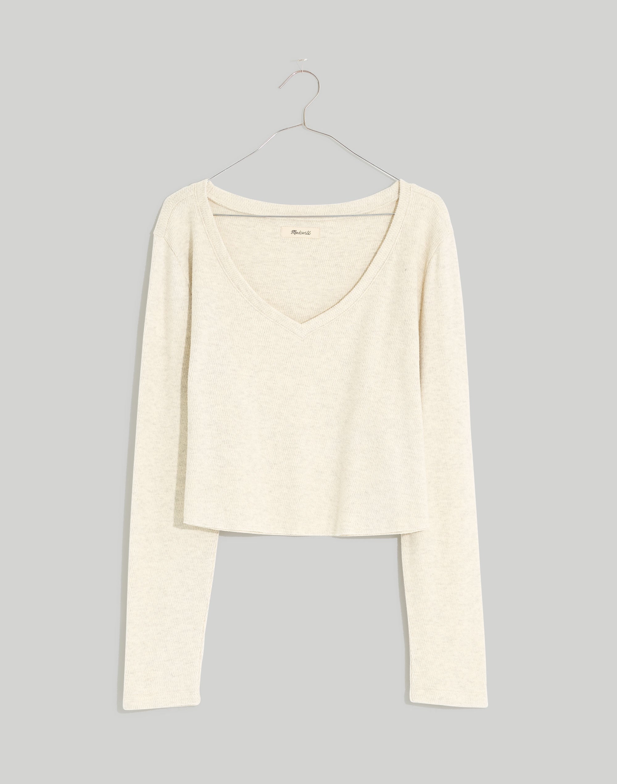 Softcloud V-Neck Pajama Crop Top