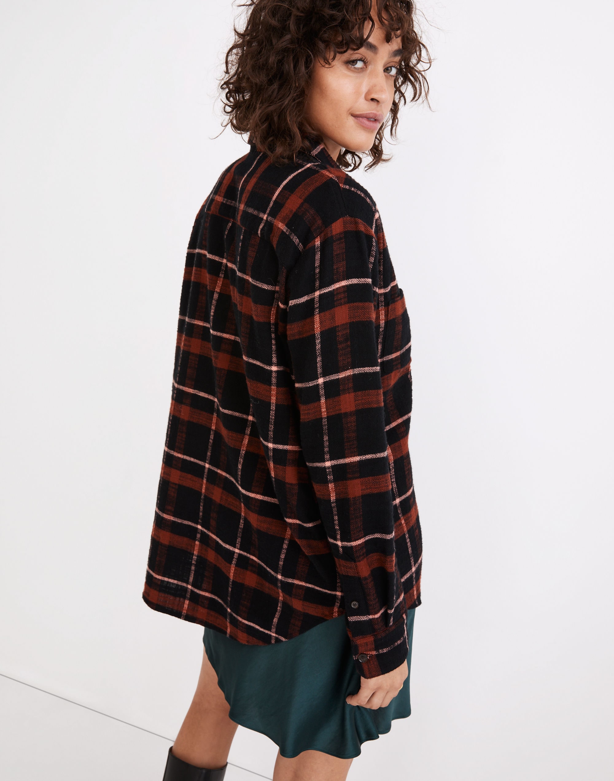 Flannel Sunday Shirt in Evins Plaid