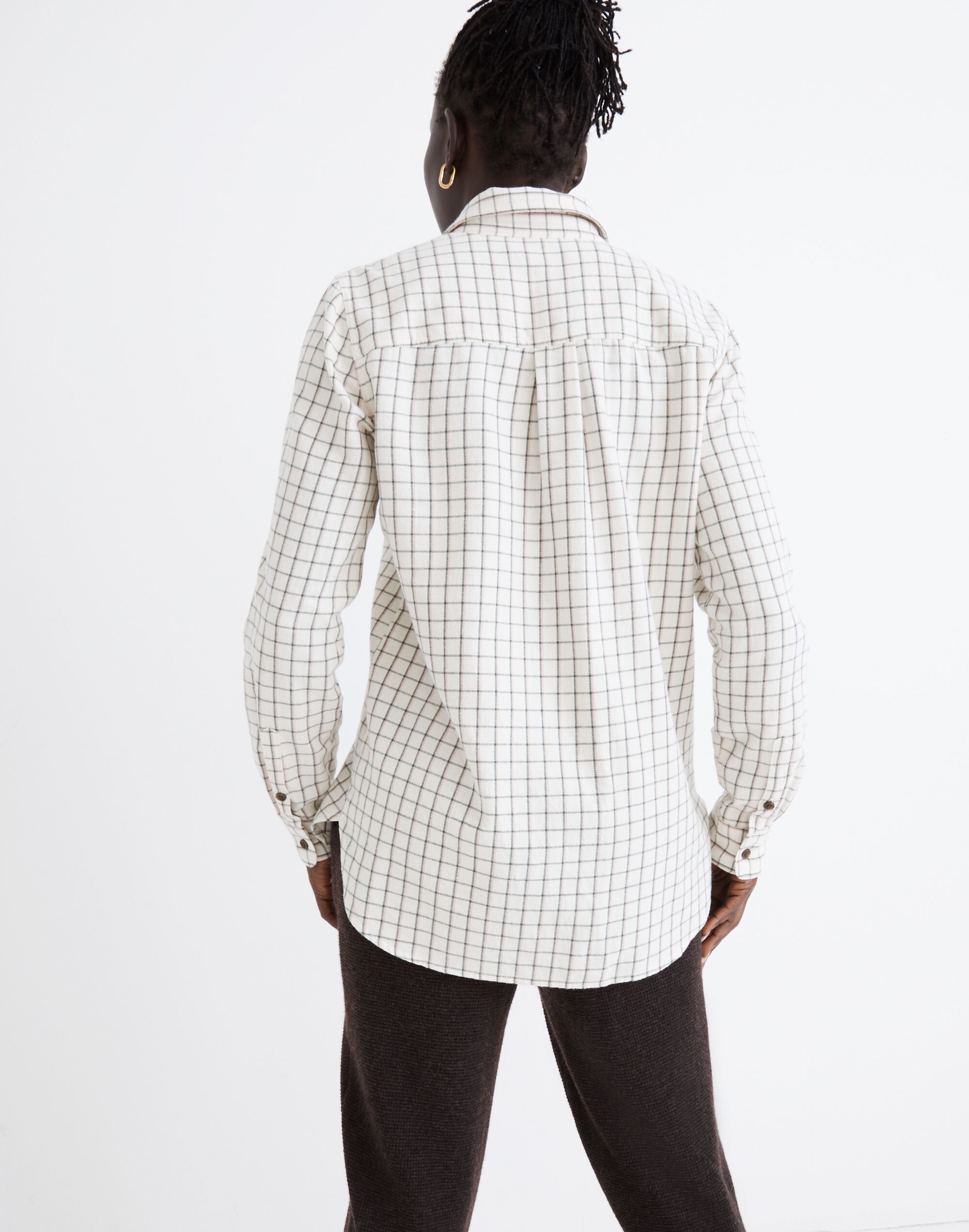 Flannel Classic Ex-Boyfriend Shirt in Windowpane