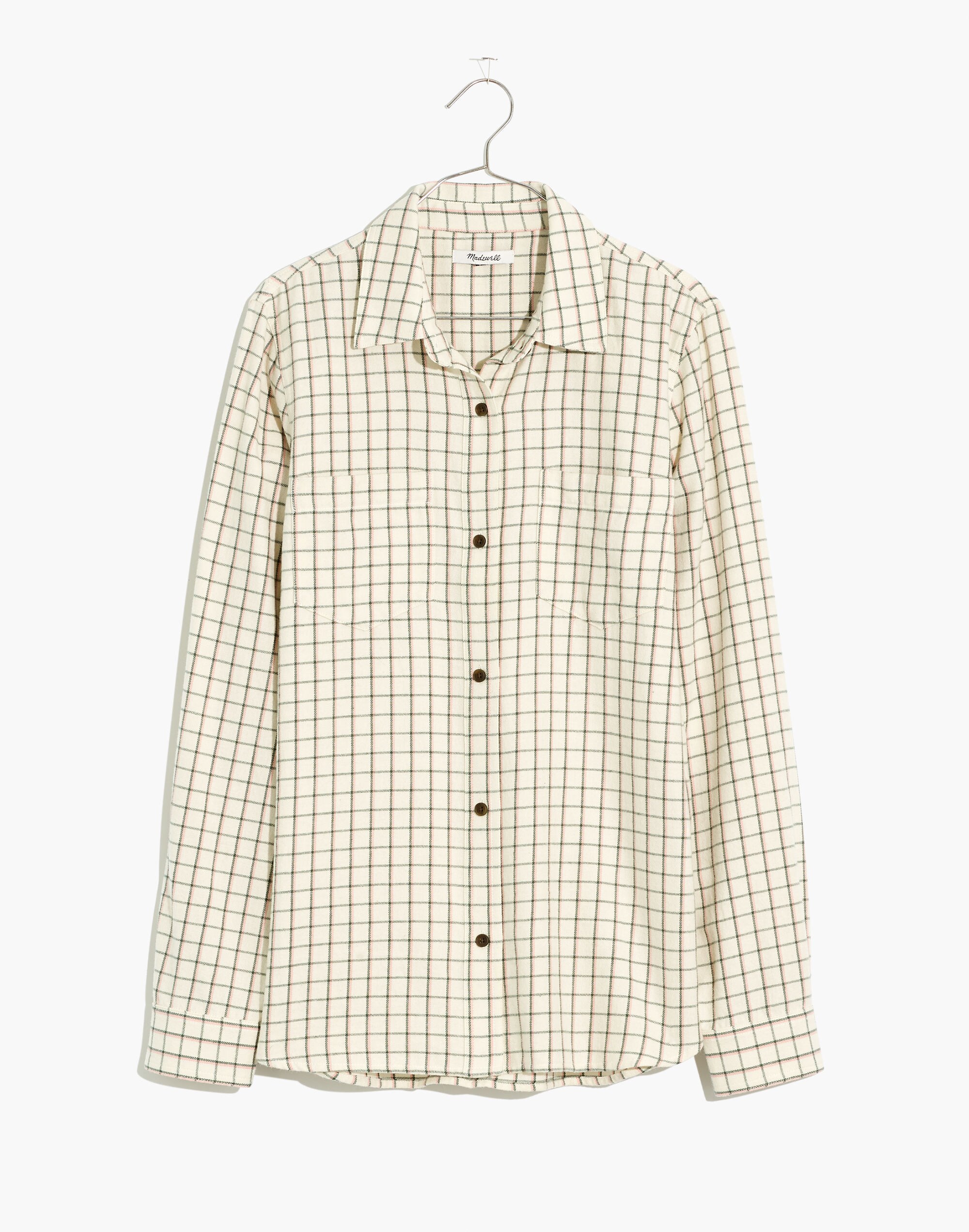 Flannel Classic Ex-Boyfriend Shirt in Windowpane