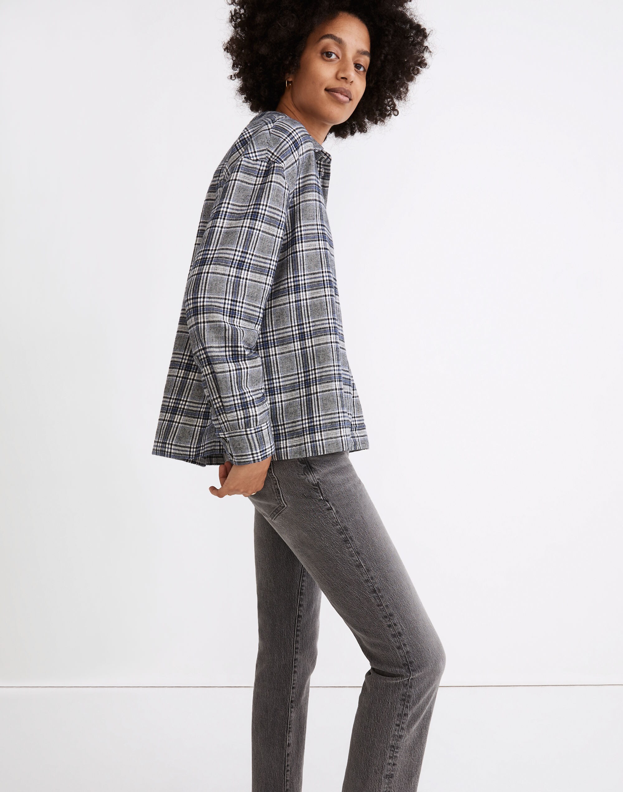 Flannel Westlake Shirt in Dubin Plaid