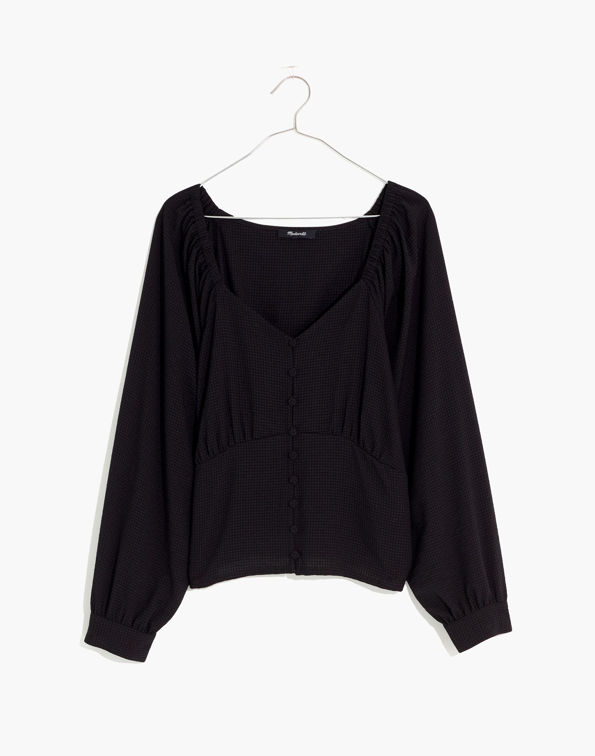 Preston Puff-Sleeve Top