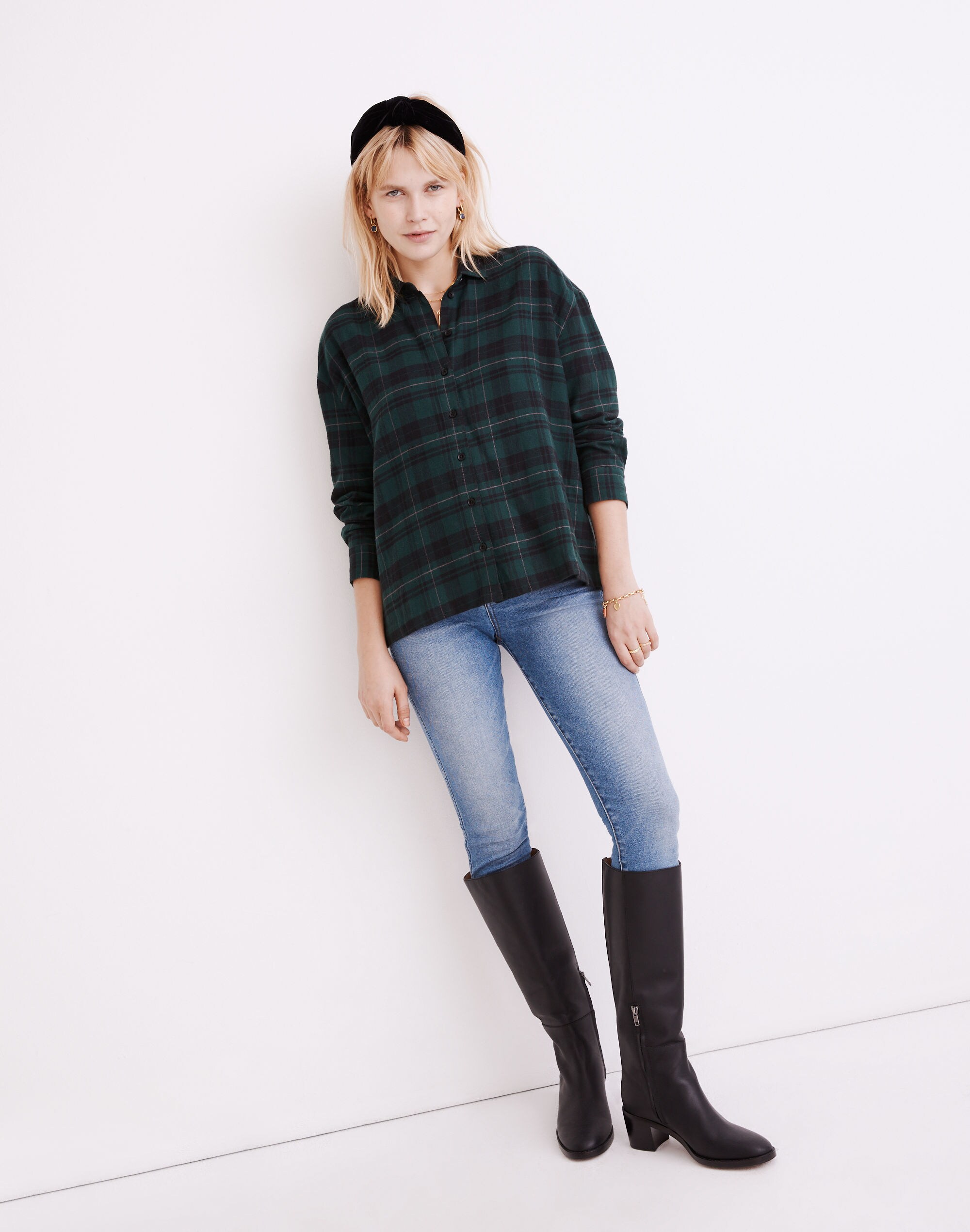 Flannel Westlake Shirt in Deveny Plaid