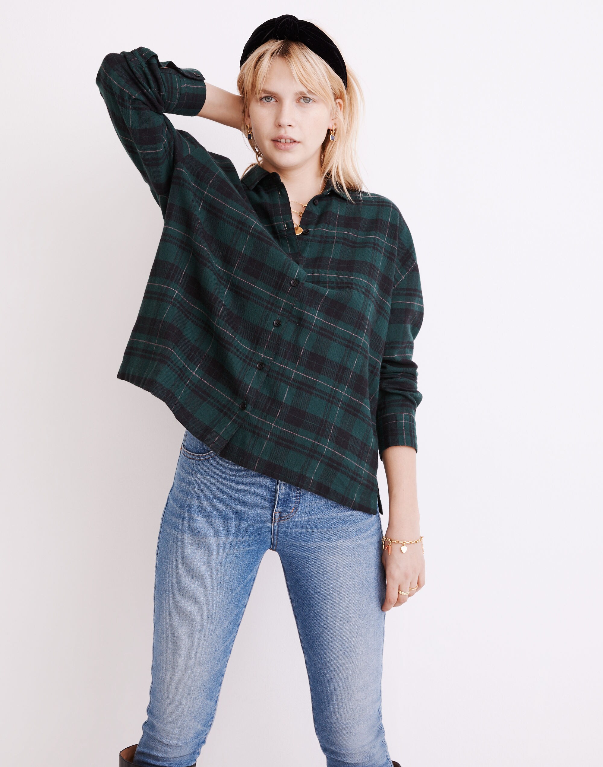 flannel westlake shirt in deveny plaid