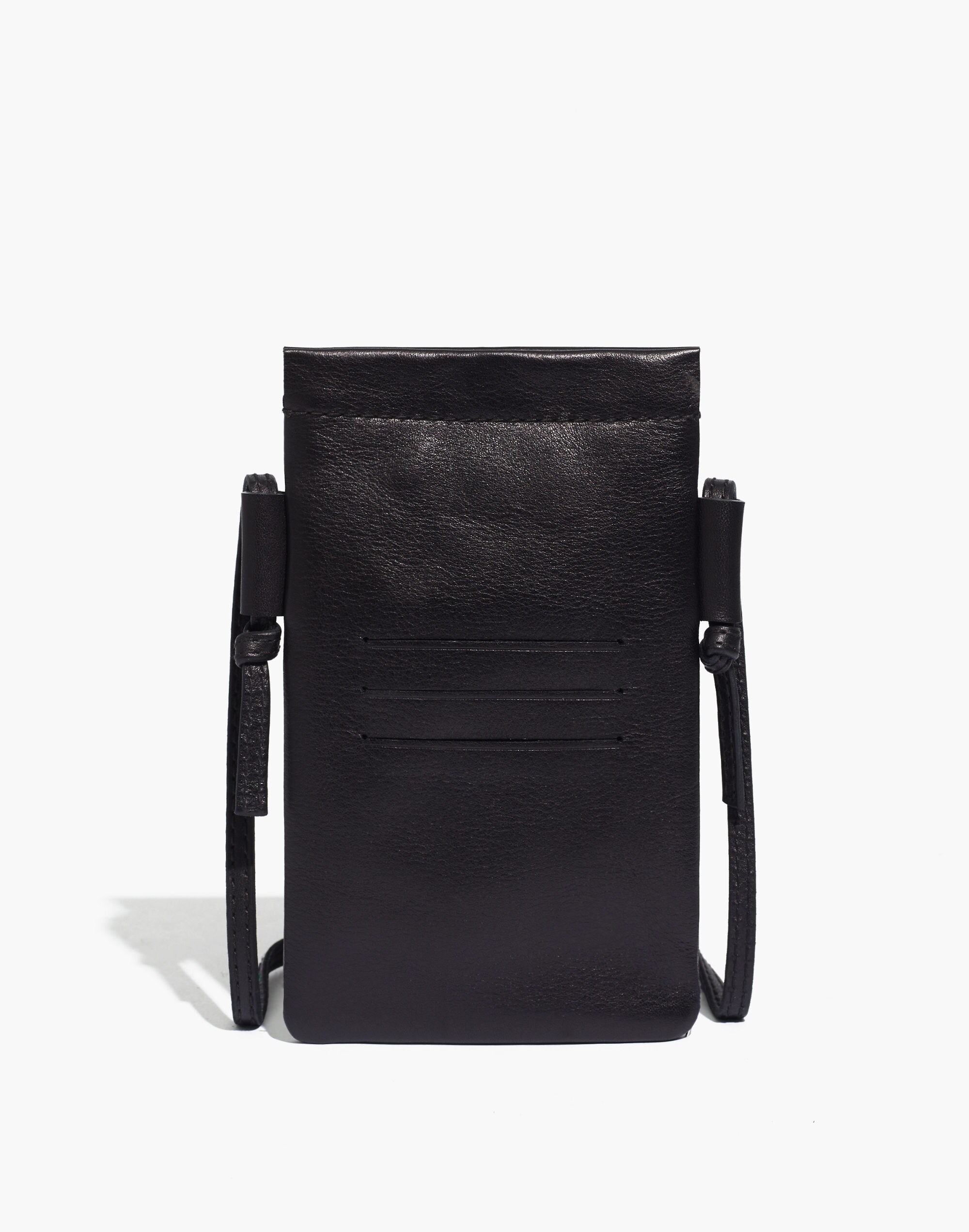 The Leather Smartphone Crossbody Bag