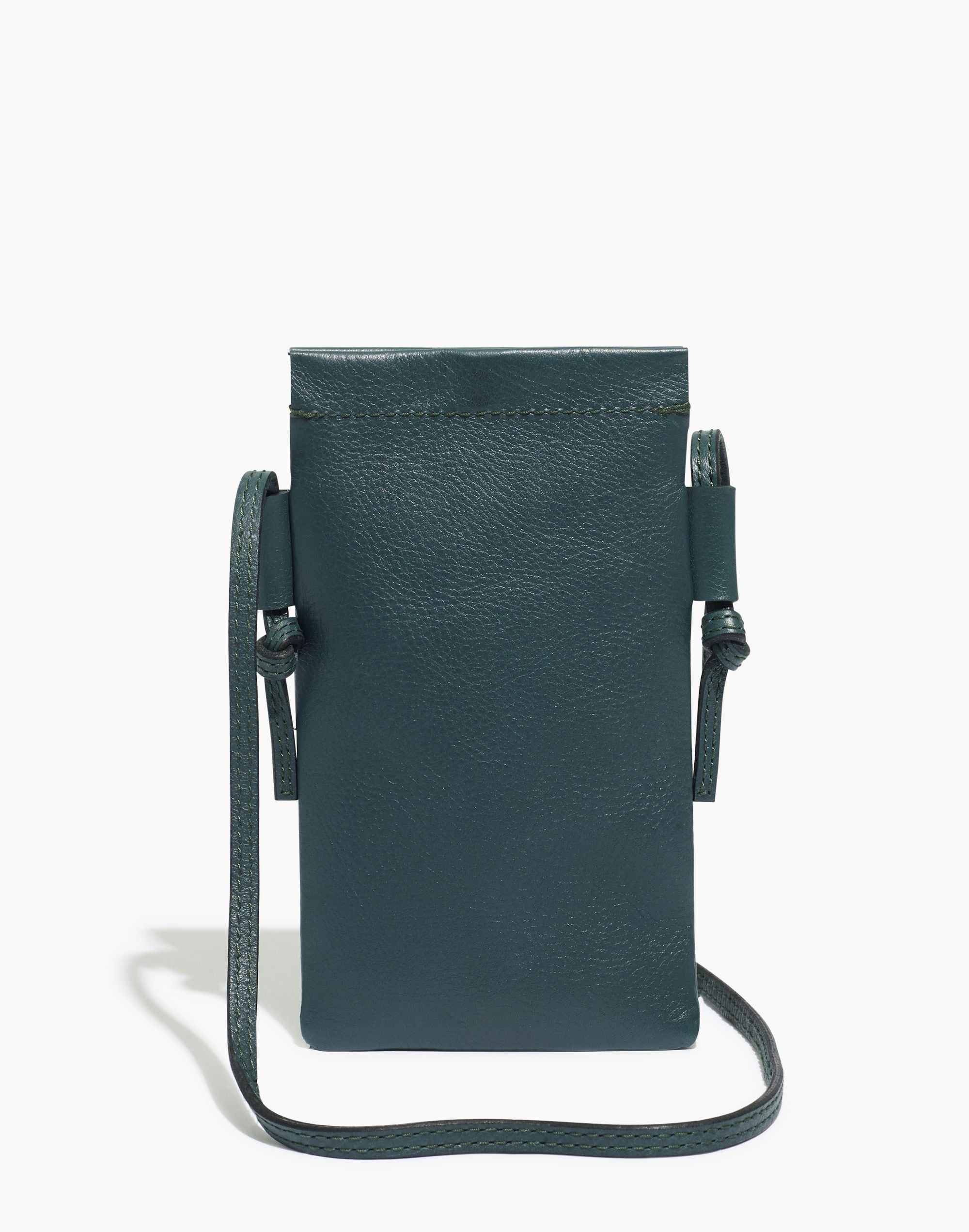 The Leather Smartphone Crossbody Bag