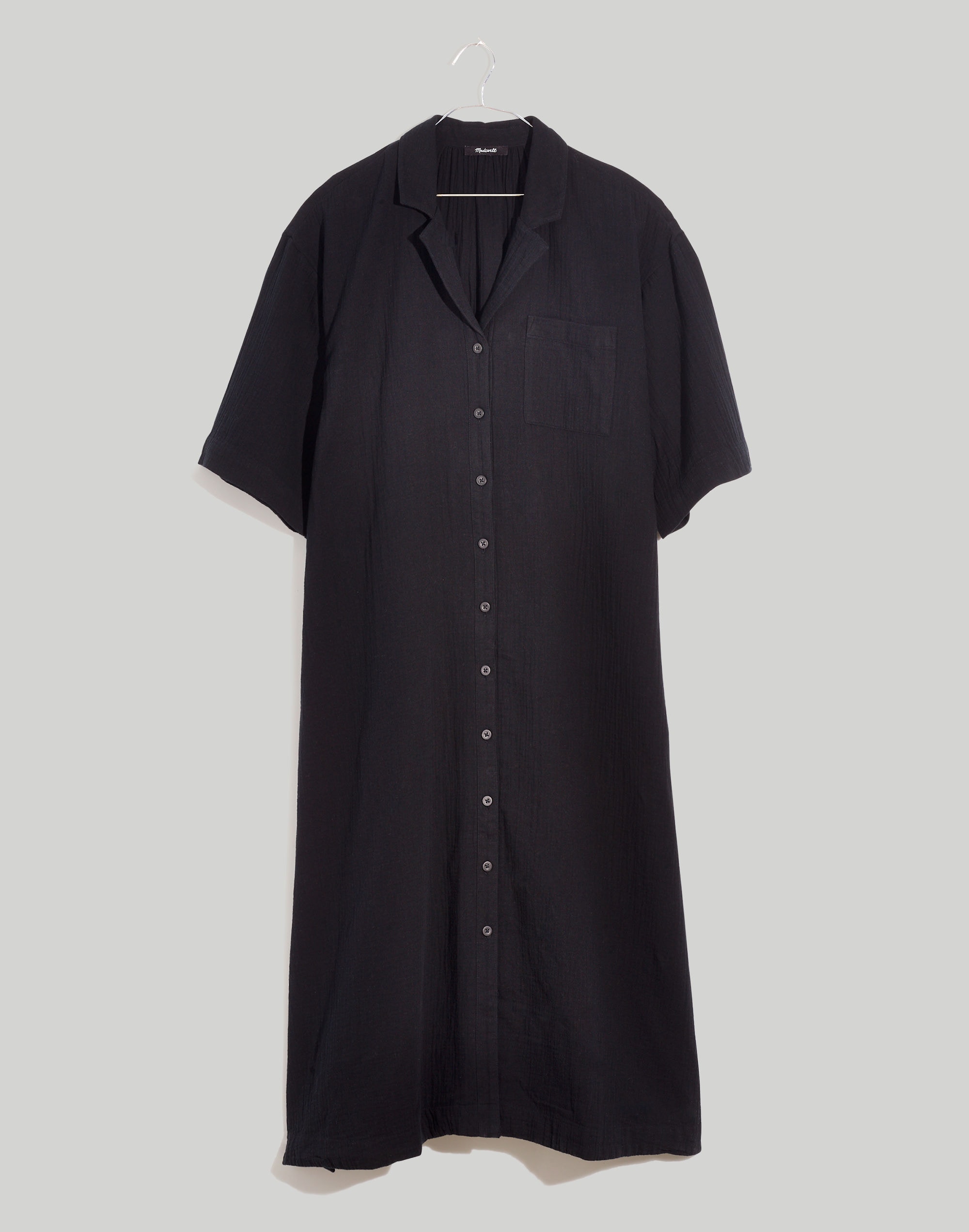 Lightestspun Cover-Up Maxi Shirtdress
