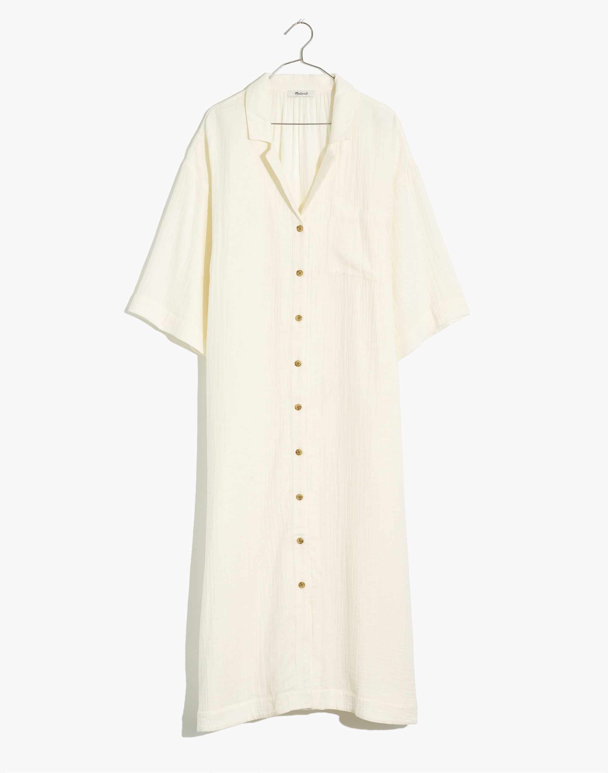 Lightestspun Cover-Up Maxi Shirtdress
