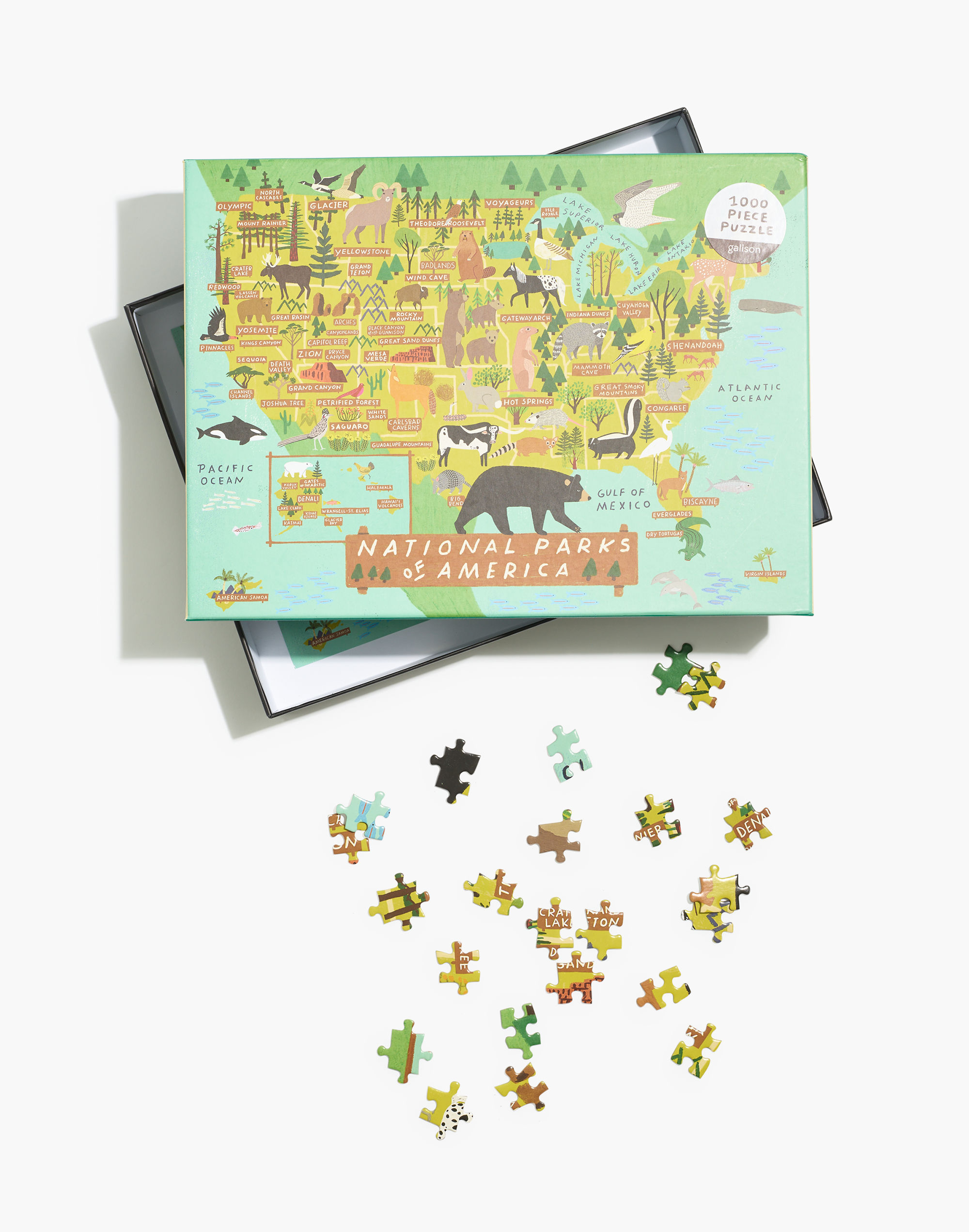 National Parks of America 1000-Piece Jigsaw Puzzle
