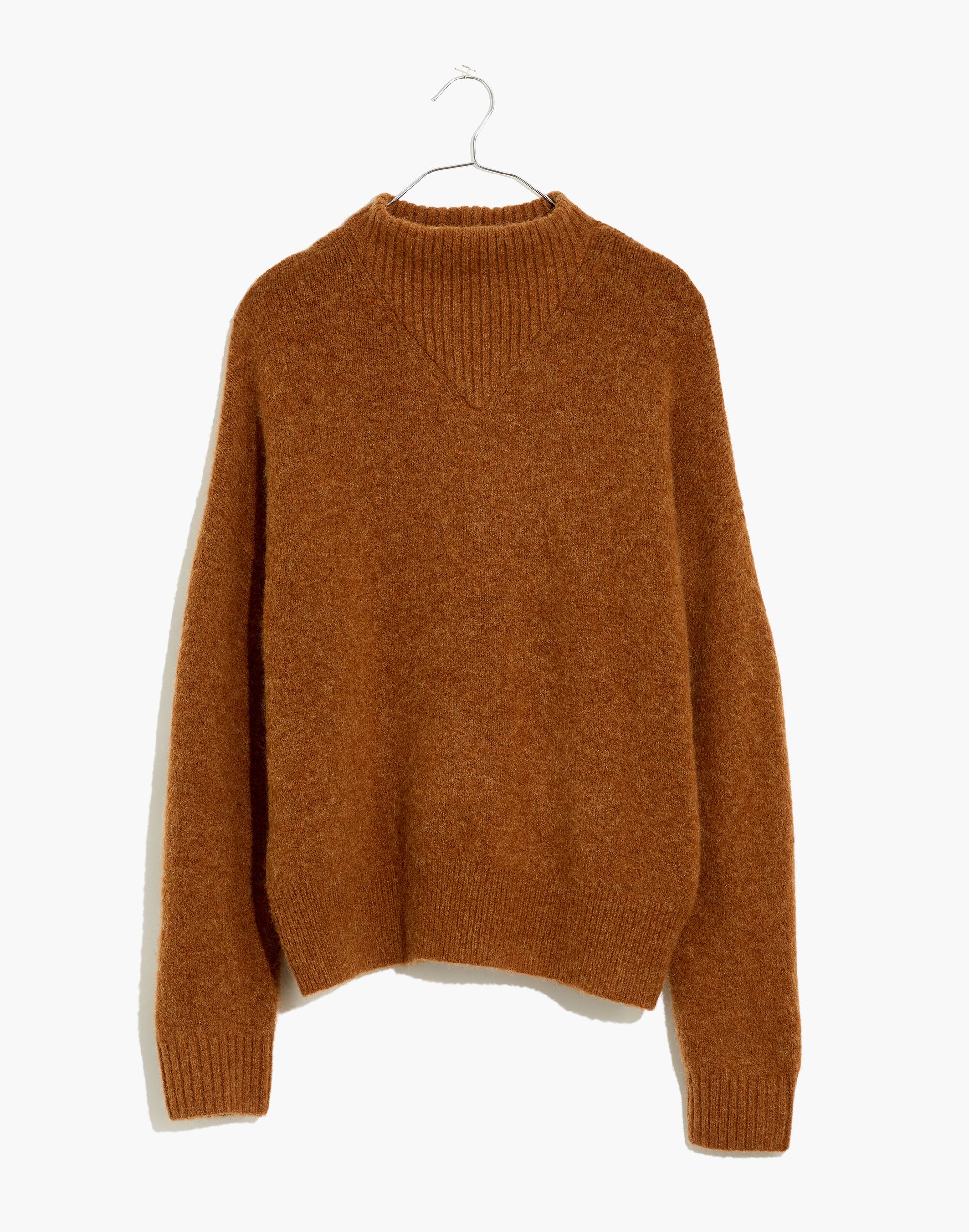 Plus Dillon Mockneck Pullover Sweater