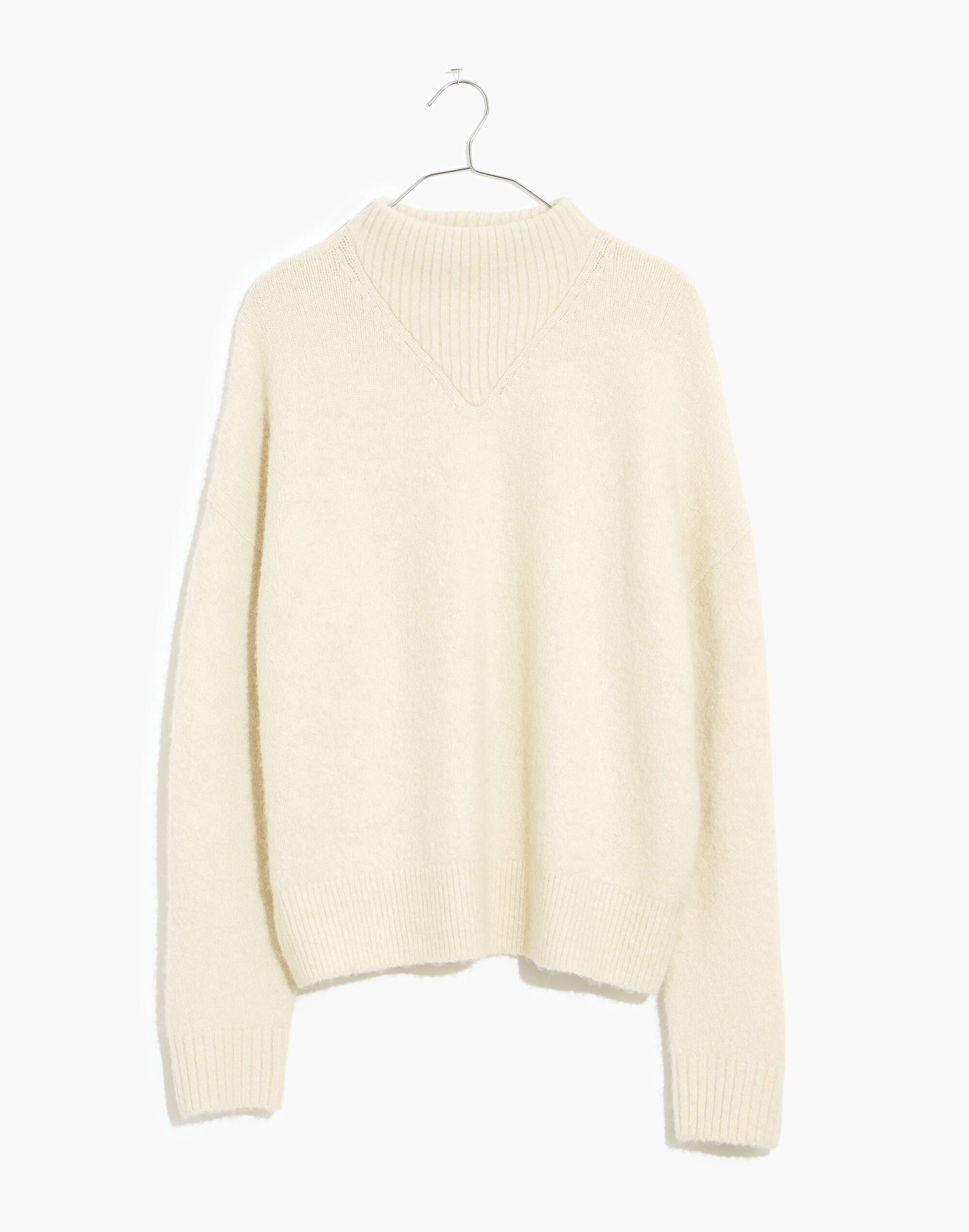 Plus Dillon Mockneck Pullover Sweater