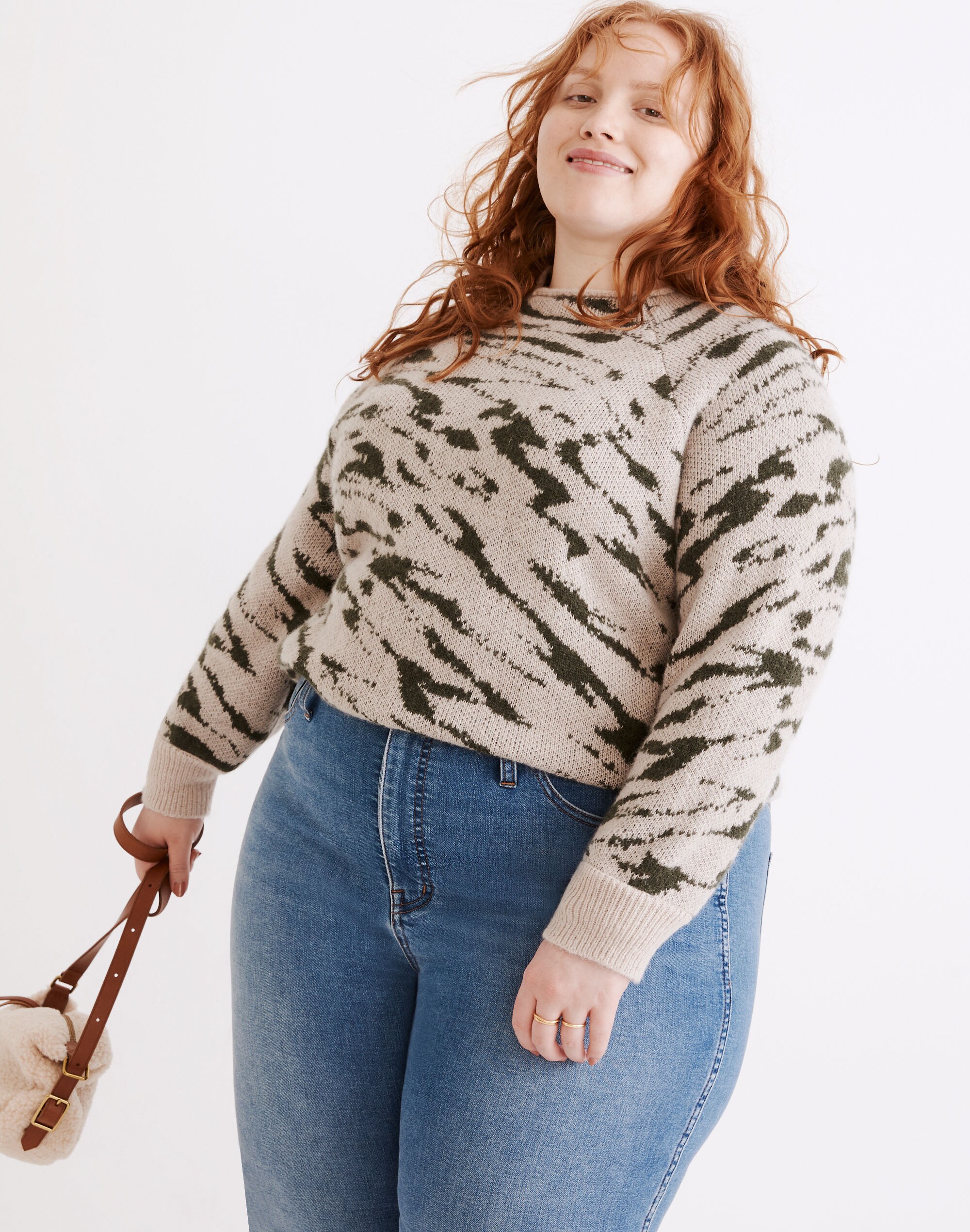 Plus Thornton Mockneck Pullover Sweater