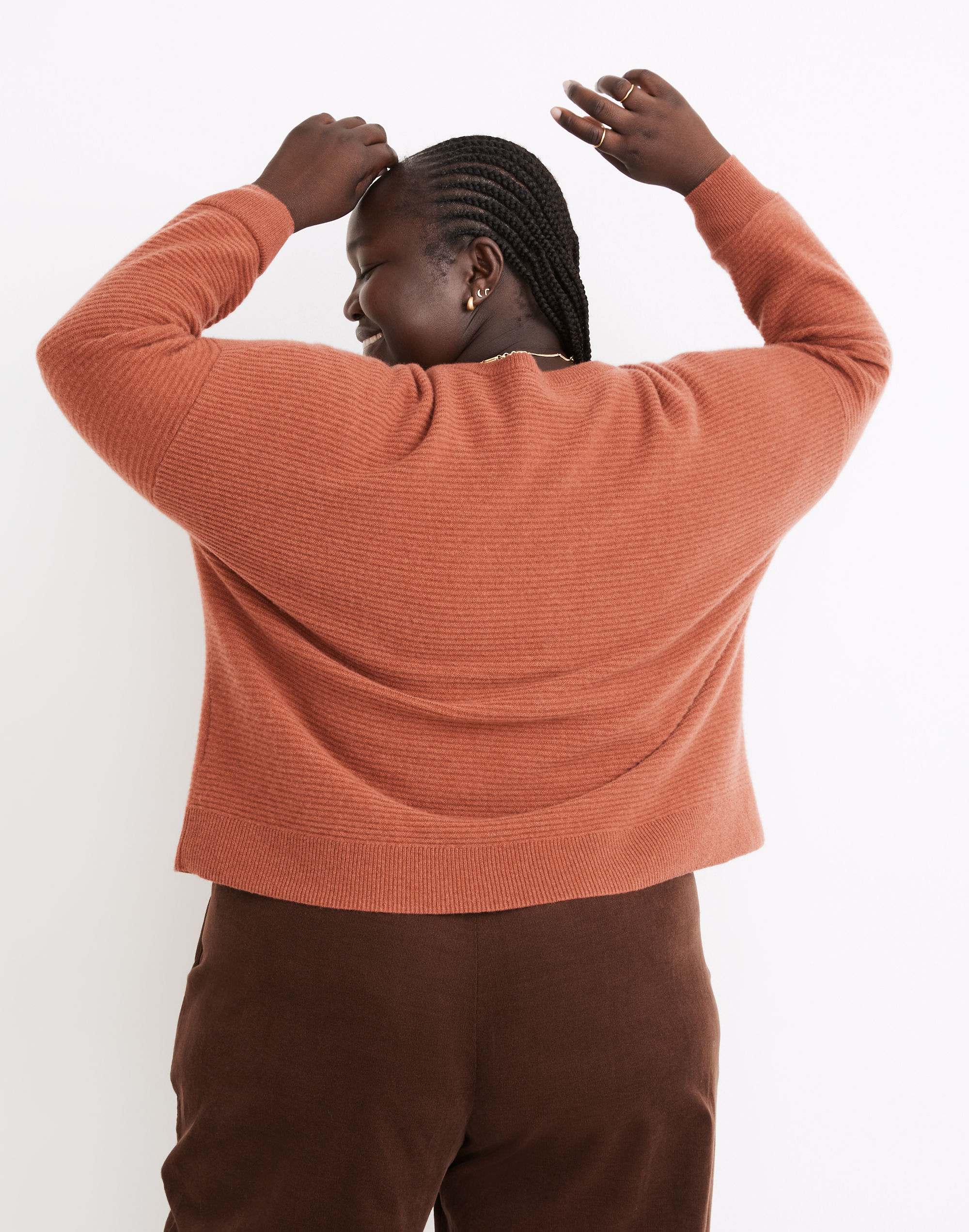 Plus (Re)sponsible Cashmere Deville Cardigan Sweater