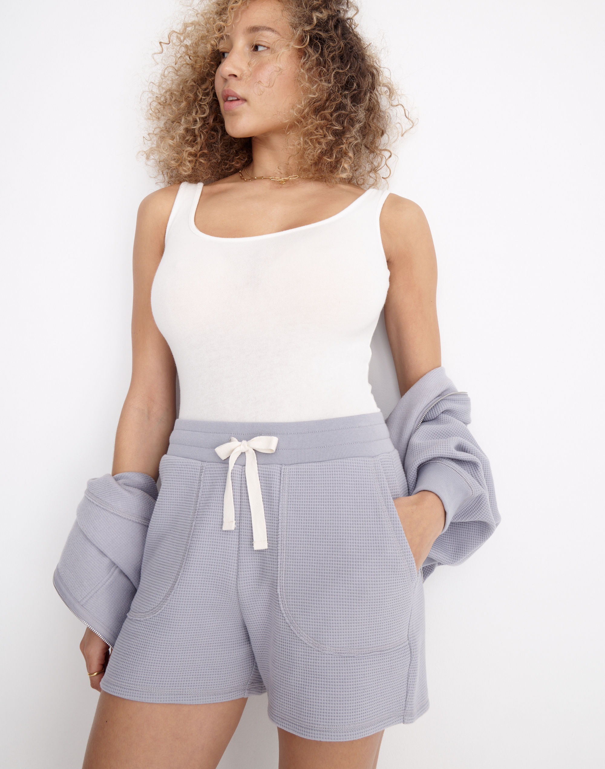 MWL Textured Waffle Sweatshorts