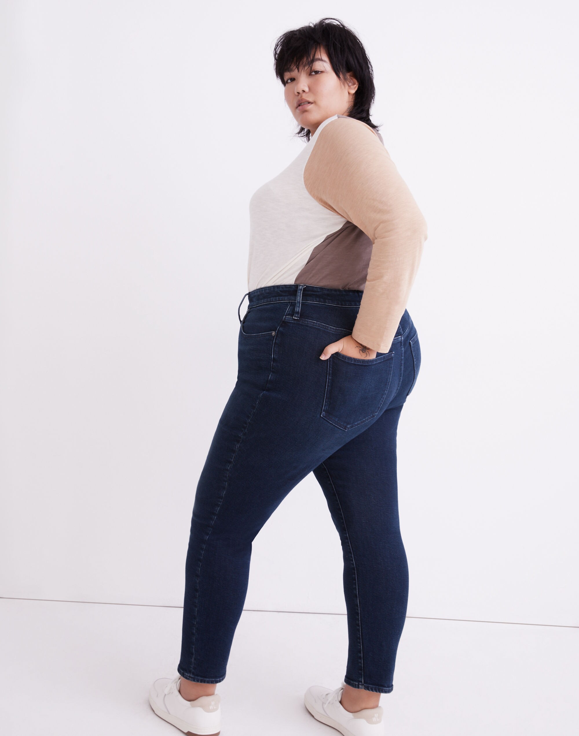 The Plus Perfect Vintage Jean in Bensley Wash