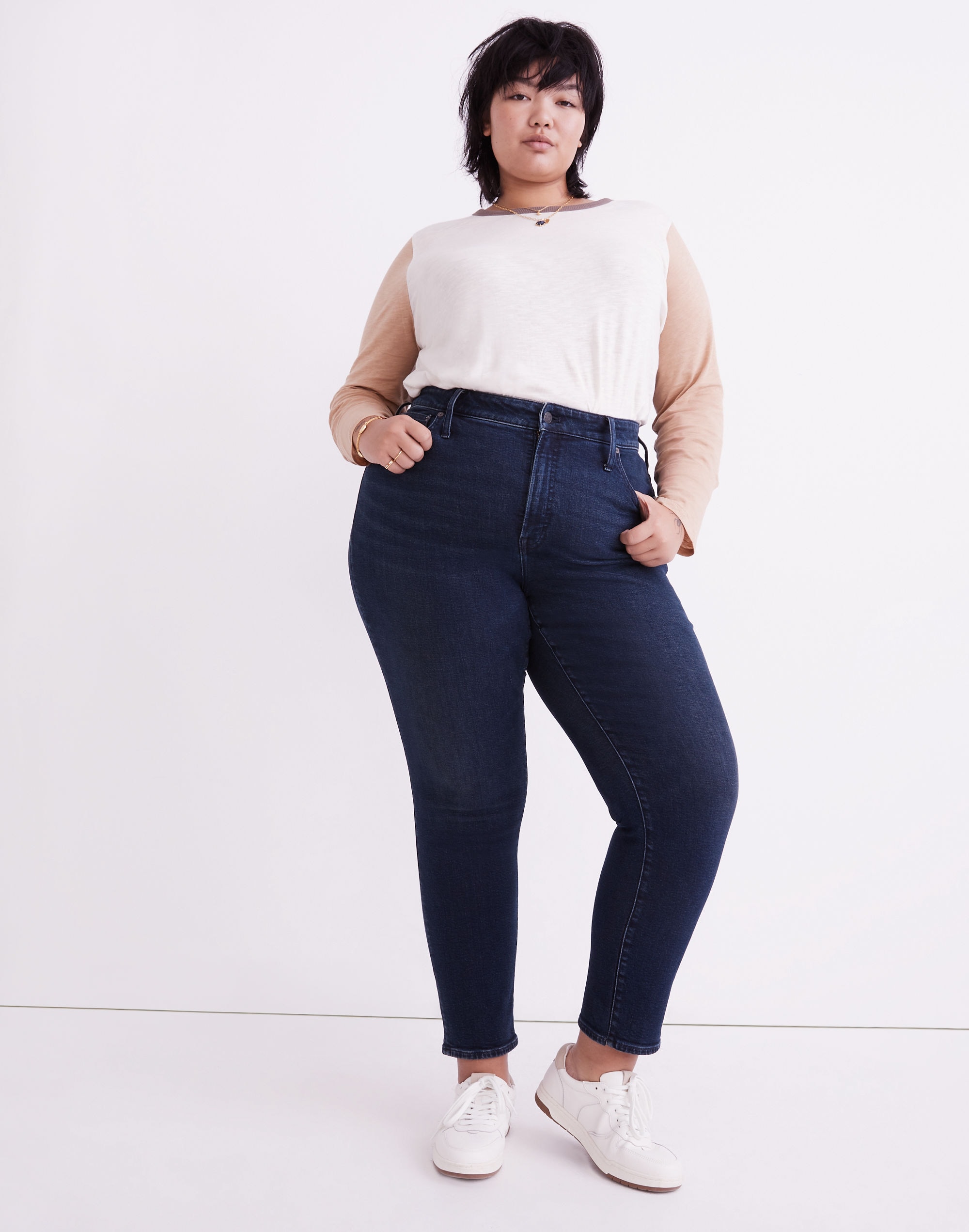 The Plus Perfect Vintage Jean in Bensley Wash