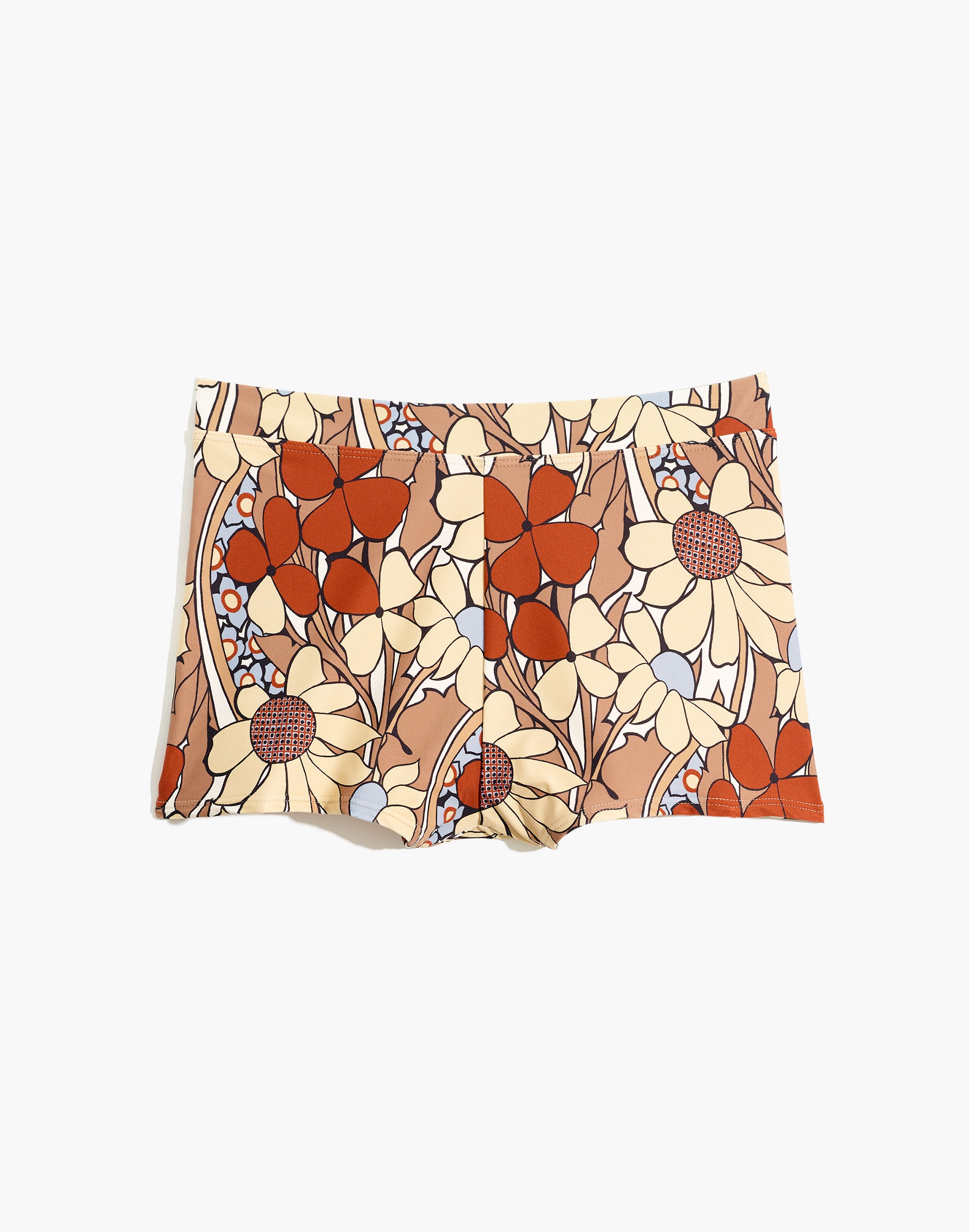 Madewell Second Wave Bikini Shorts Bottom in Daydream Floral