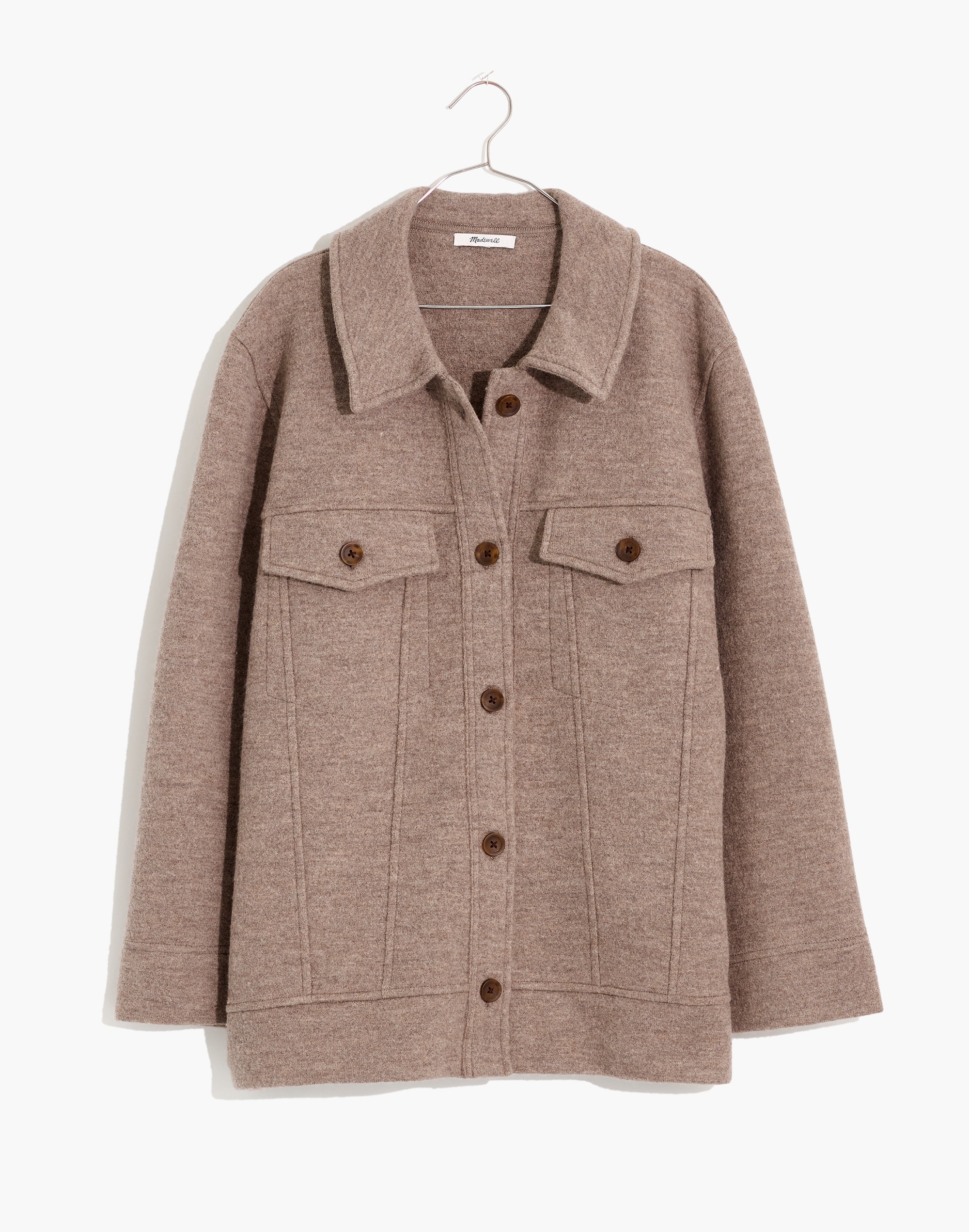 Boiled Wool Bridgman Sweater-Jacket