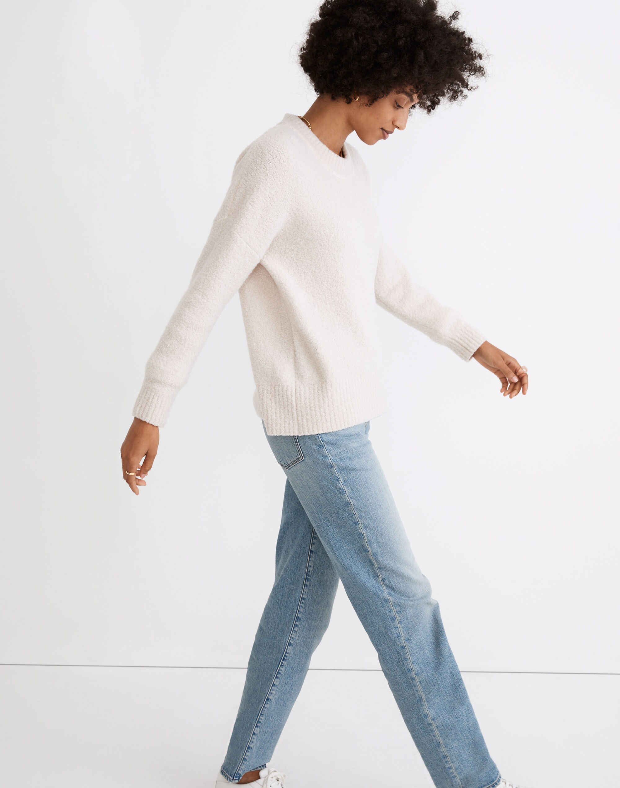 Boucl&eacute; Beachdell Pullover Sweater