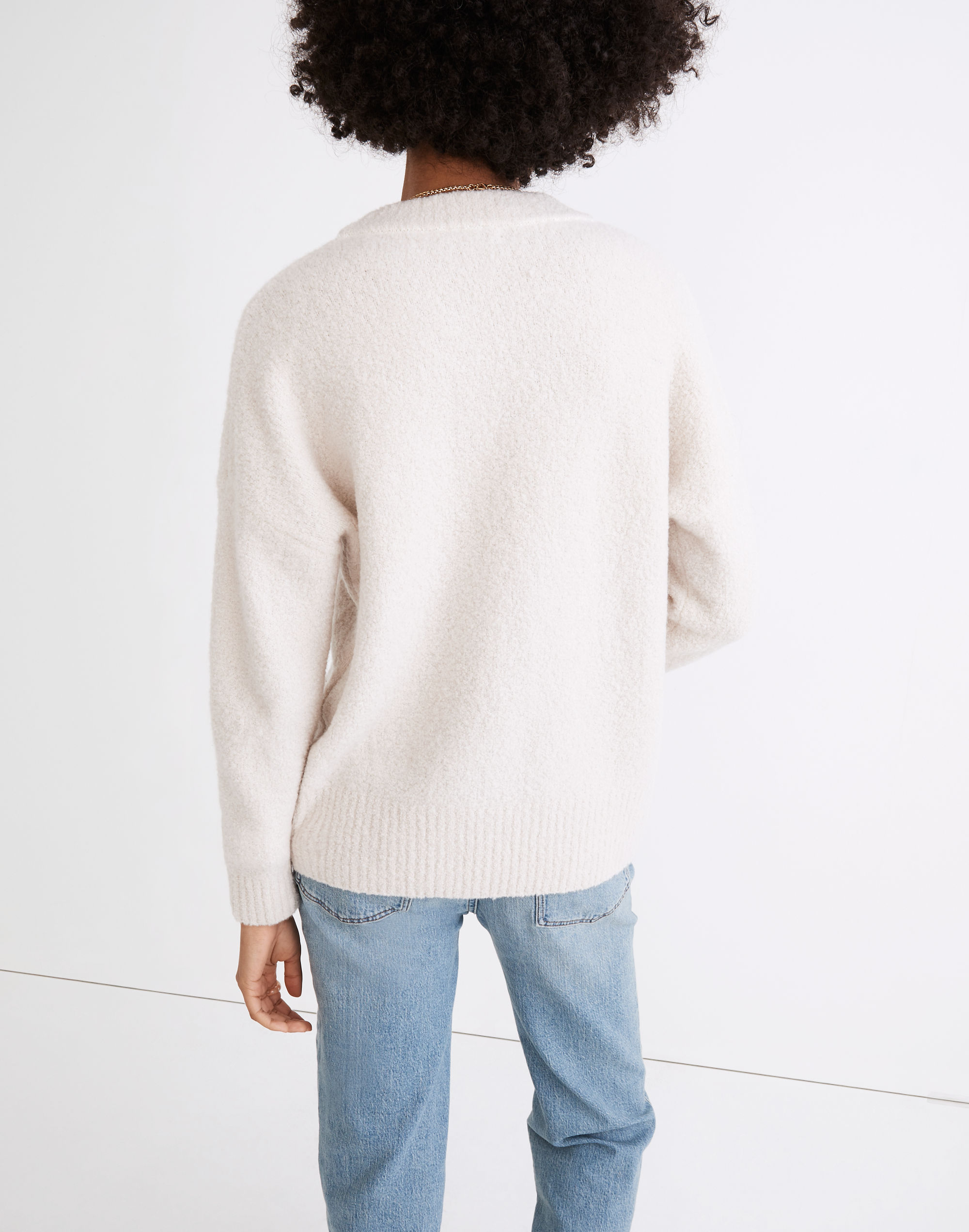 Boucl&eacute; Beachdell Pullover Sweater