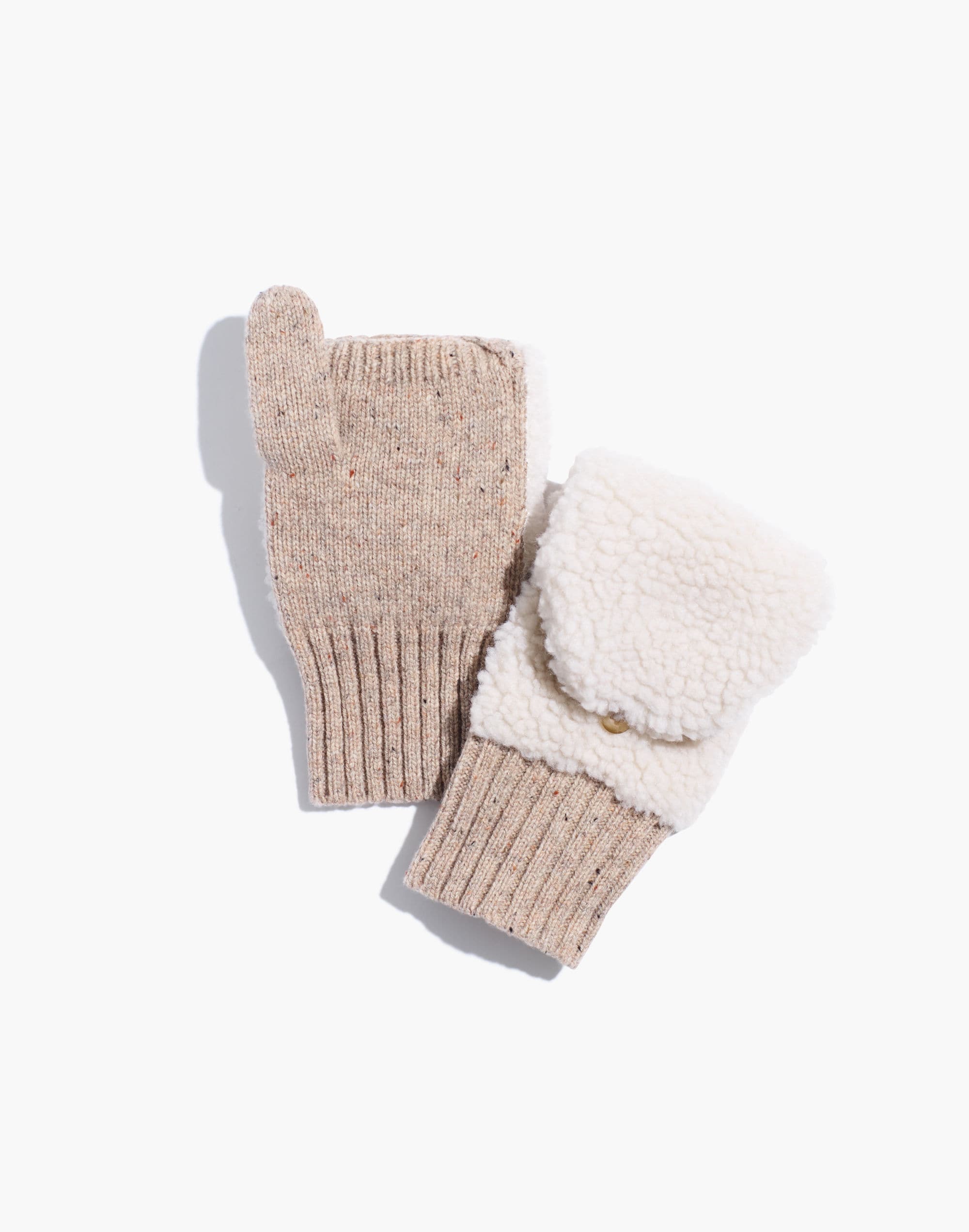 teddy glove mittens