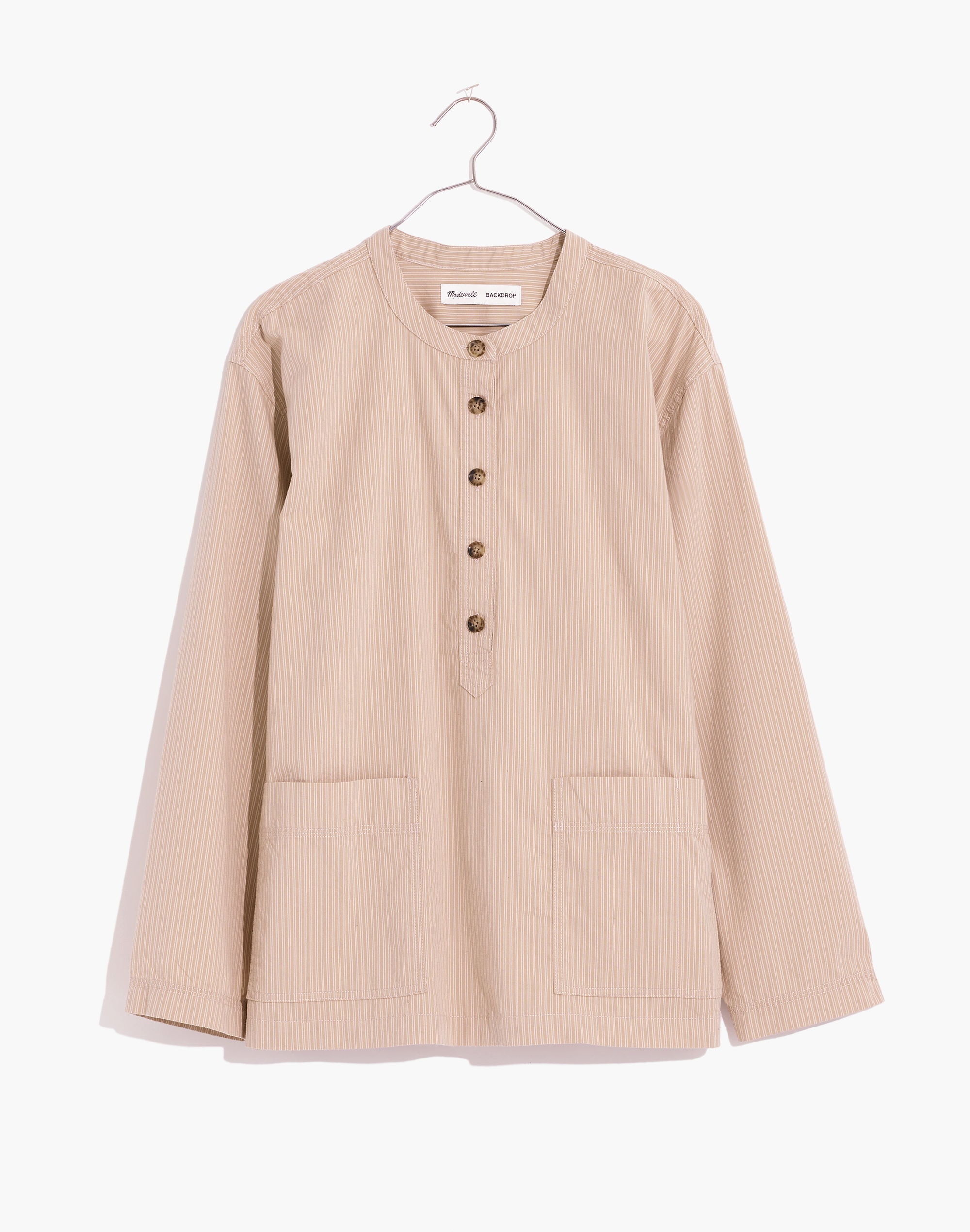 Madewell x Backdrop Studio Hours Artist Smock Top