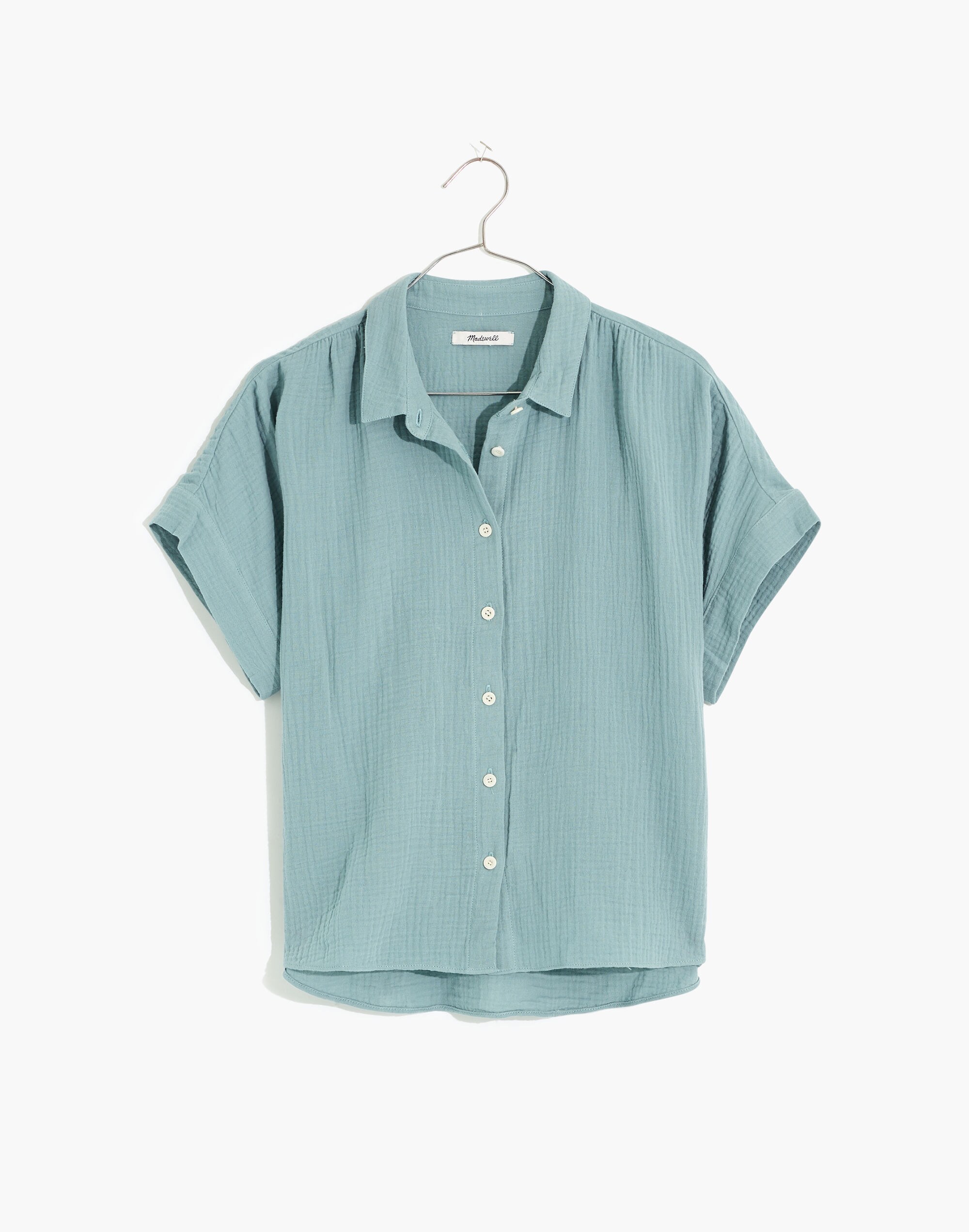 Lightspun Short-Sleeve Button-Up Shirt