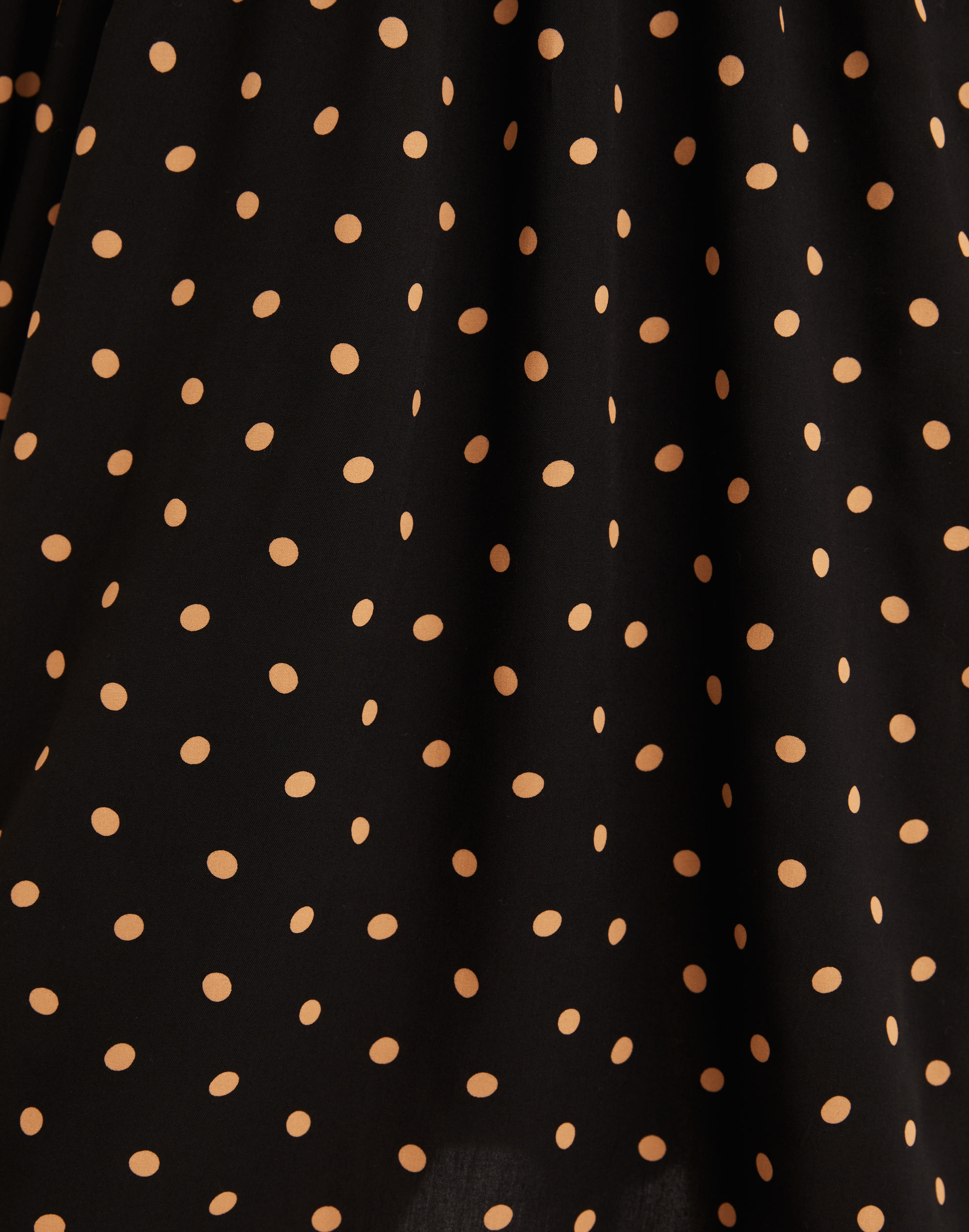 Lucie V-Neck Smocked Mini Dress in Oval Dot