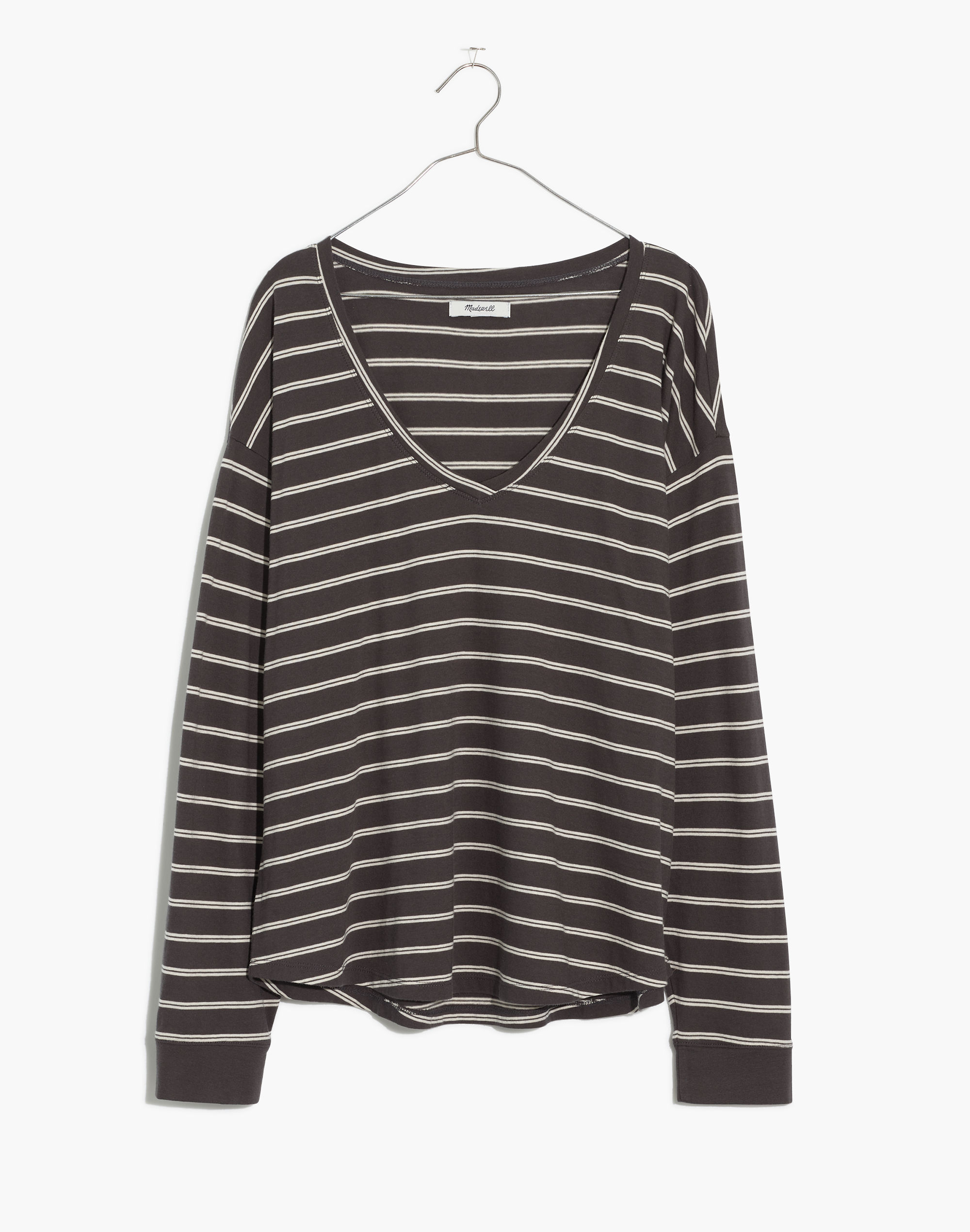 Plus Softfade Cotton V-Neck Relaxed Tee