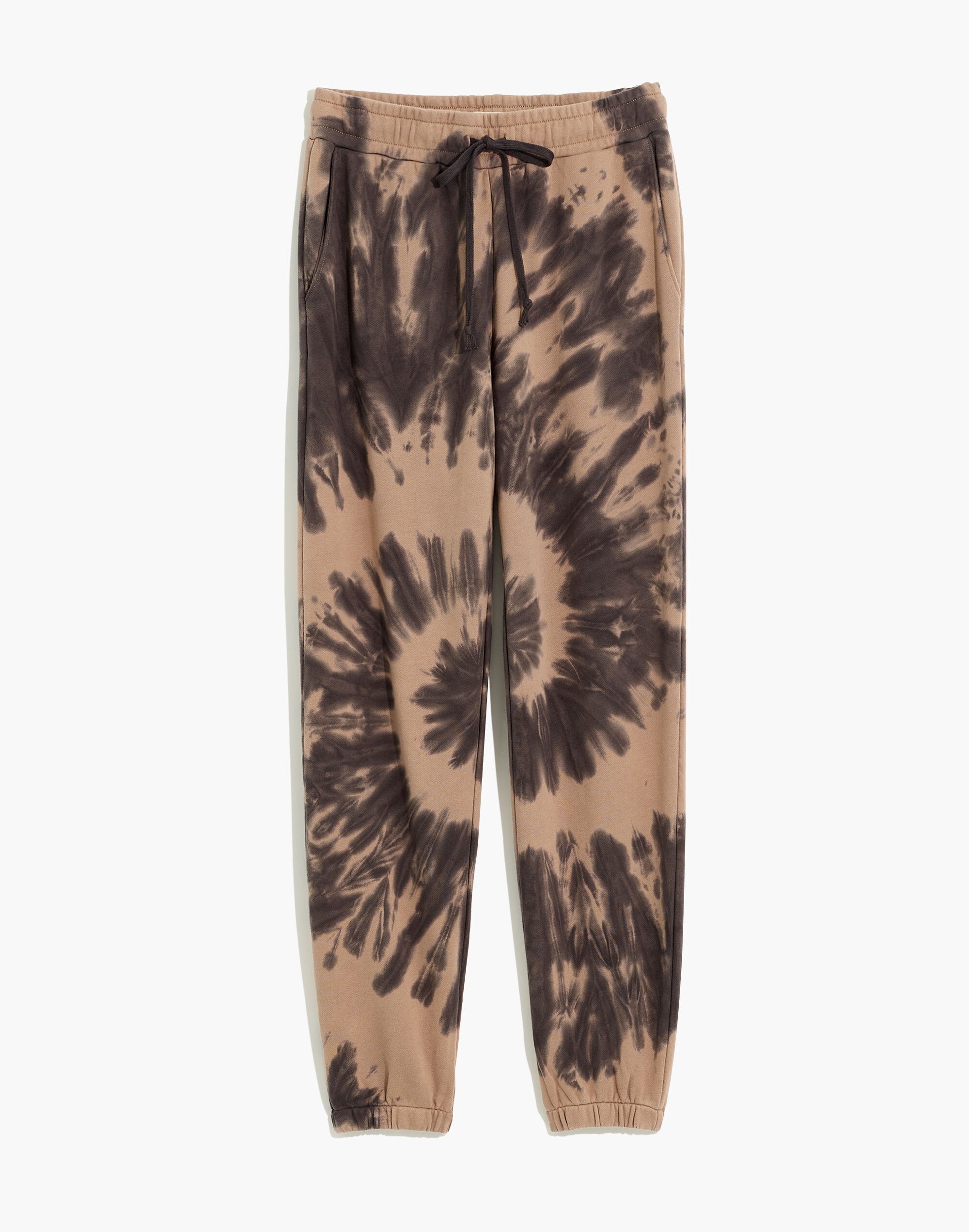 (Re)sourced Cotton Retro Sweatpants in Swirl Tie-Dye