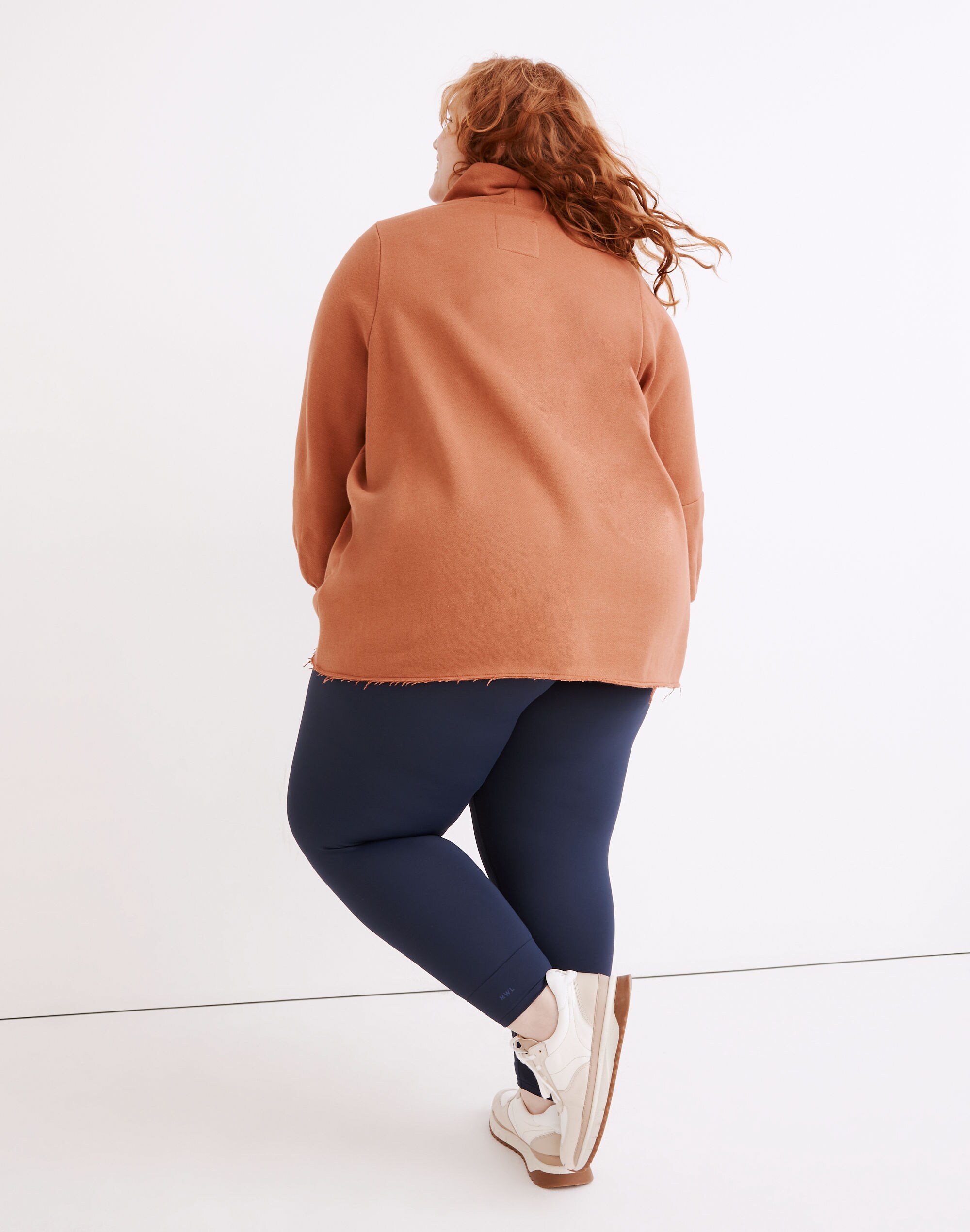 Plus MWL Betterterry Relaxed Turtleneck Sweatshirt