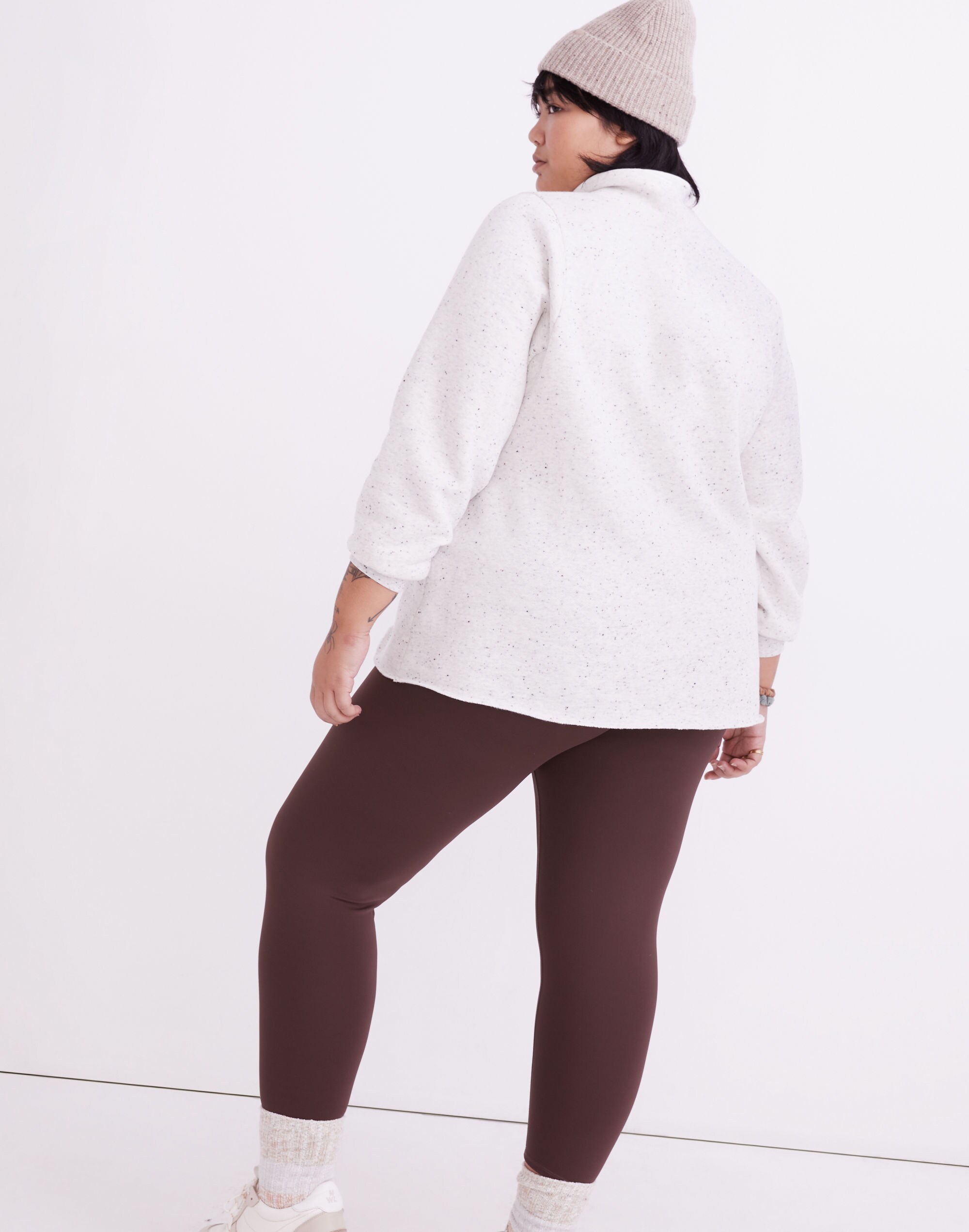 Plus MWL Betterterry Relaxed Turtleneck Sweatshirt