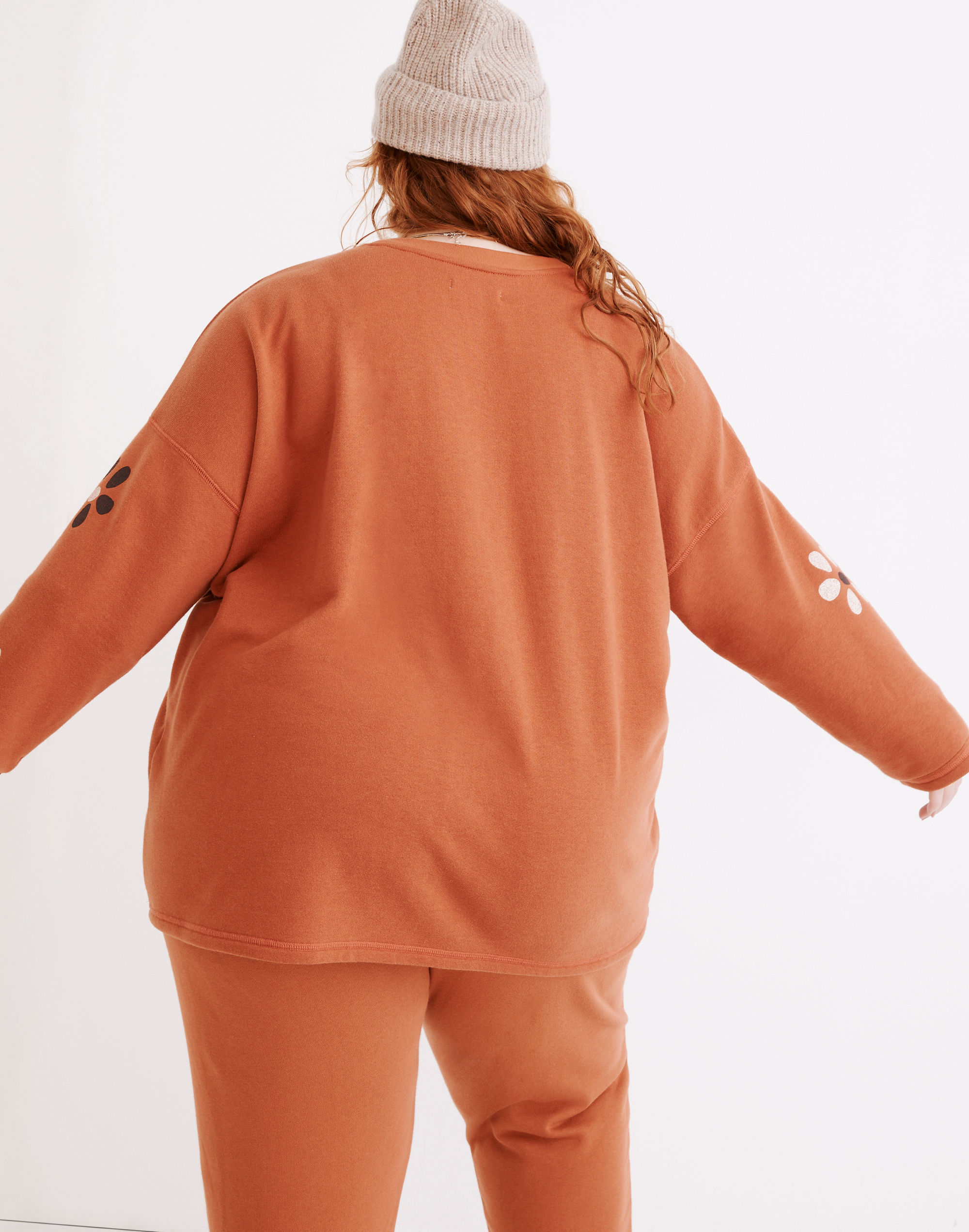 Plus MWL Floral Easygoing Sweatshirt