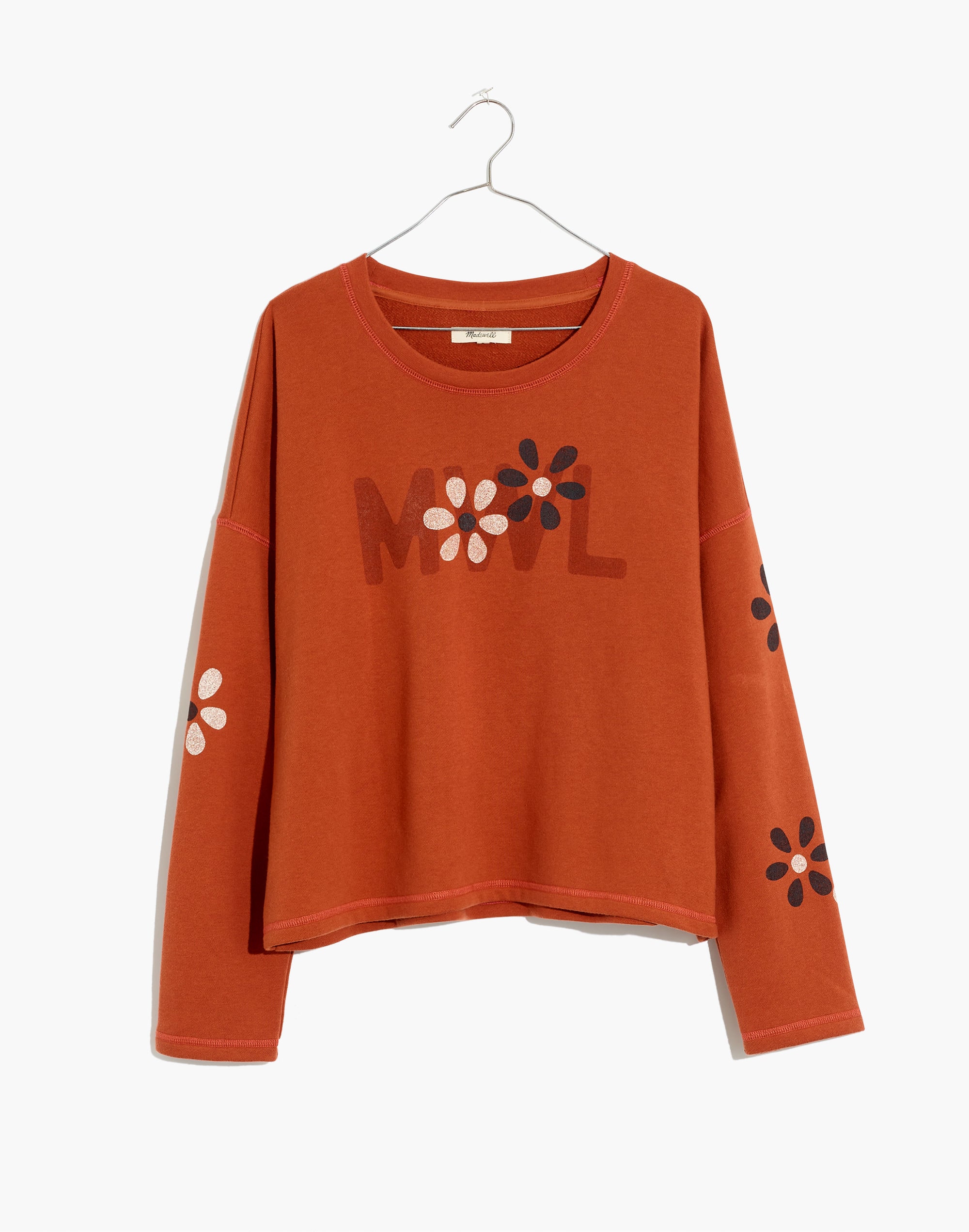 Plus MWL Floral Easygoing Sweatshirt