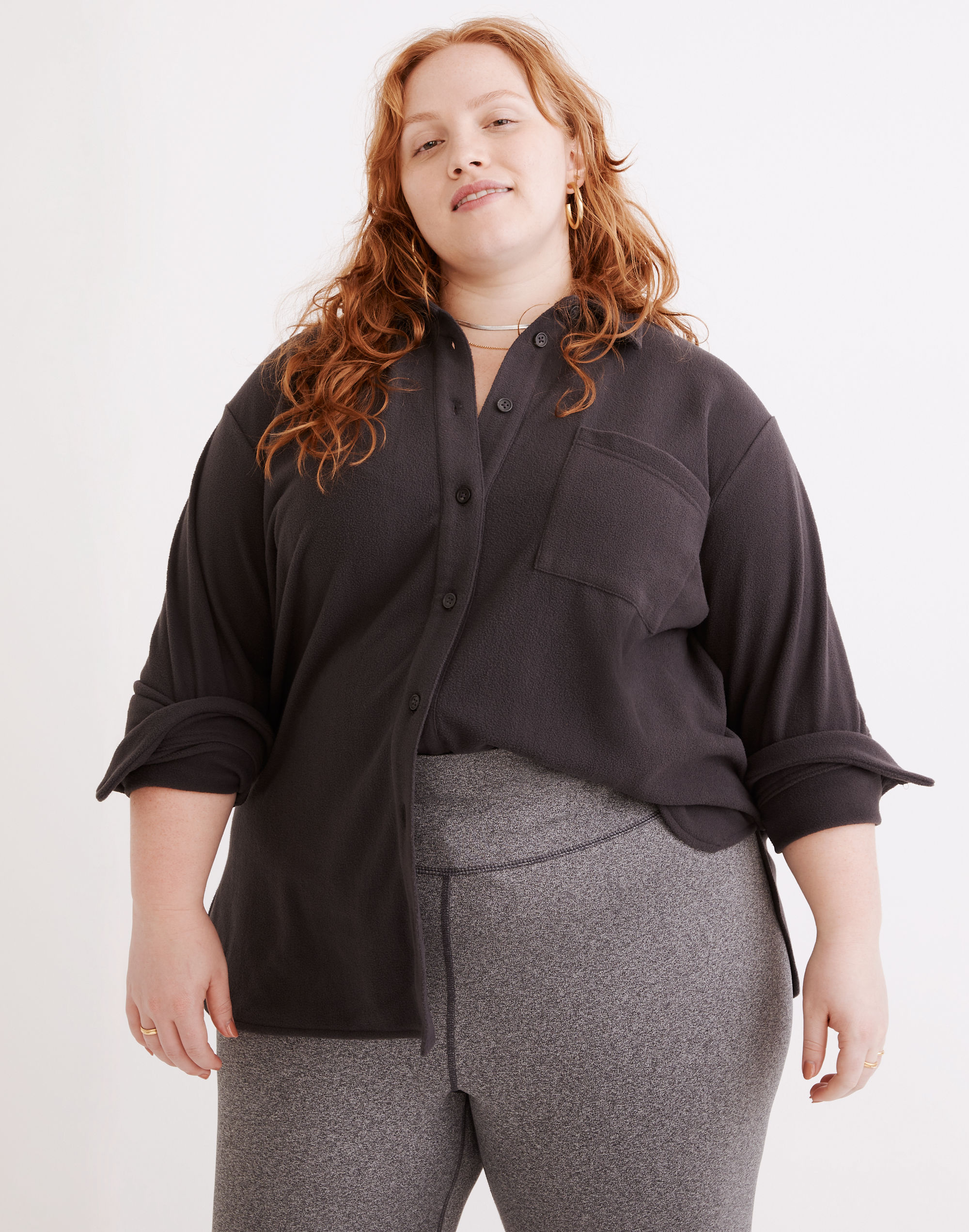 Plus MWL Fleecelayer Shirt-Jacket