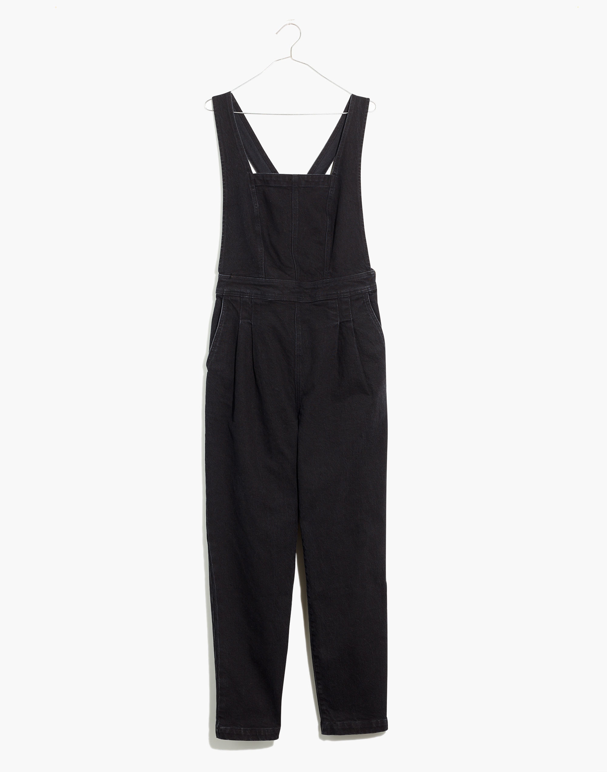 Denim Cross-Back Jumpsuit in Clybourn Wash