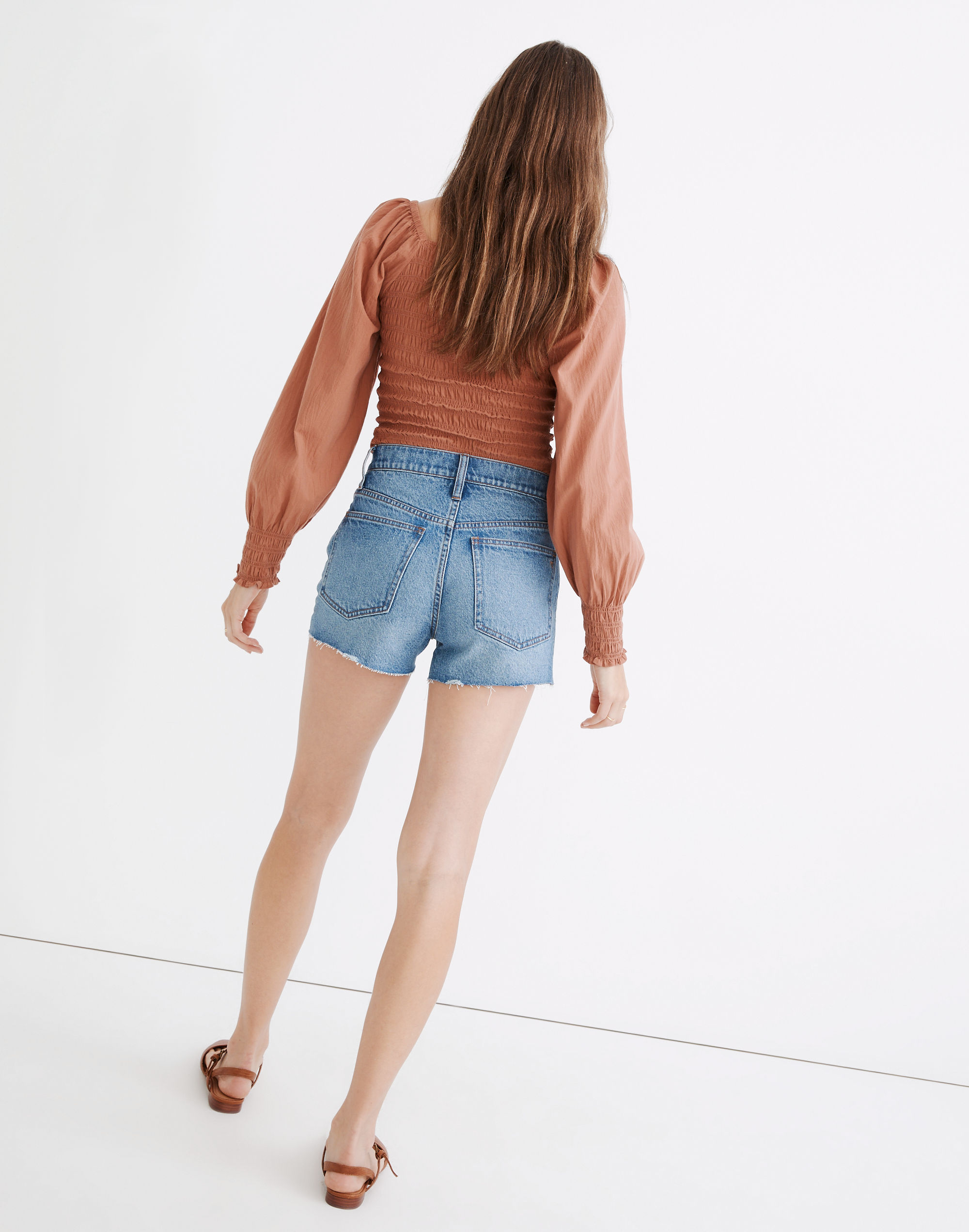 The Perfect Jean Short in Burnett Wash: TENCEL&trade; Lyocell Edition