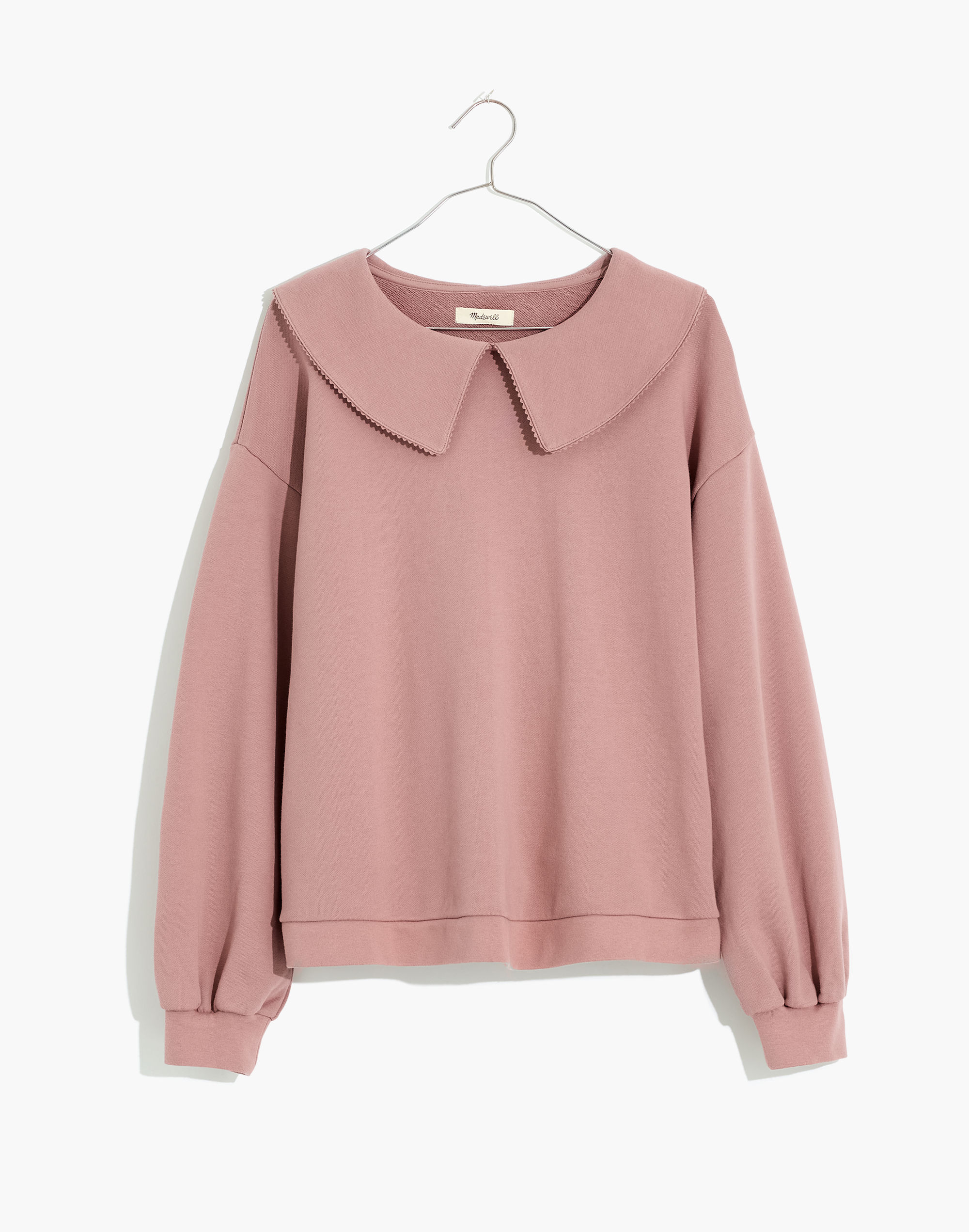 (Re)sourced Cotton Collared Sweatshirt