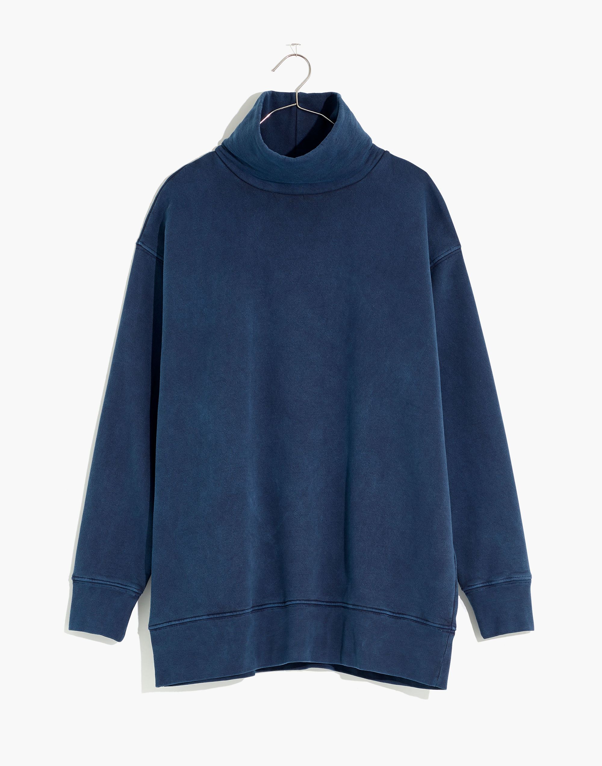 Rivet &amp; Thread Garment-Dyed Oversized Turtleneck Sweatshirt