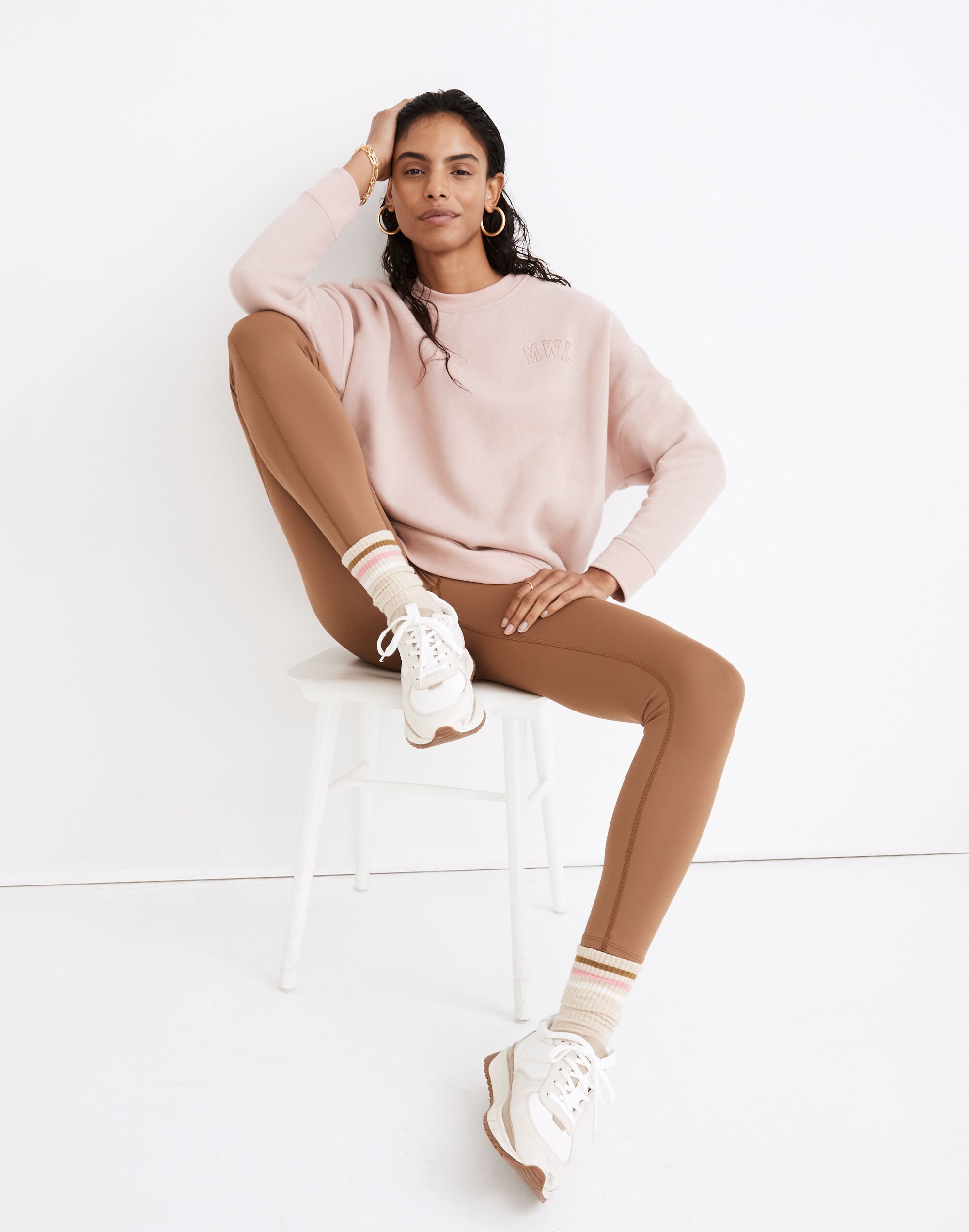 MWL Betterterry Embroidered Crewneck Sweatshirt