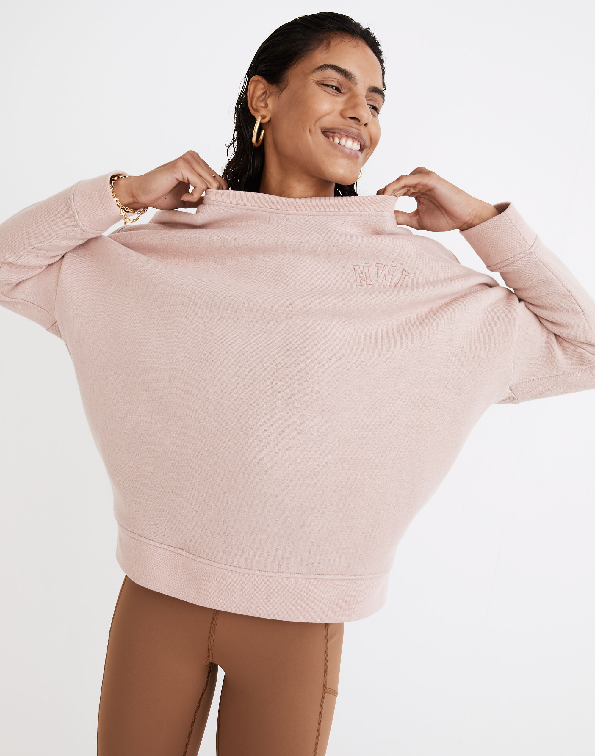 MWL Betterterry Embroidered Crewneck Sweatshirt