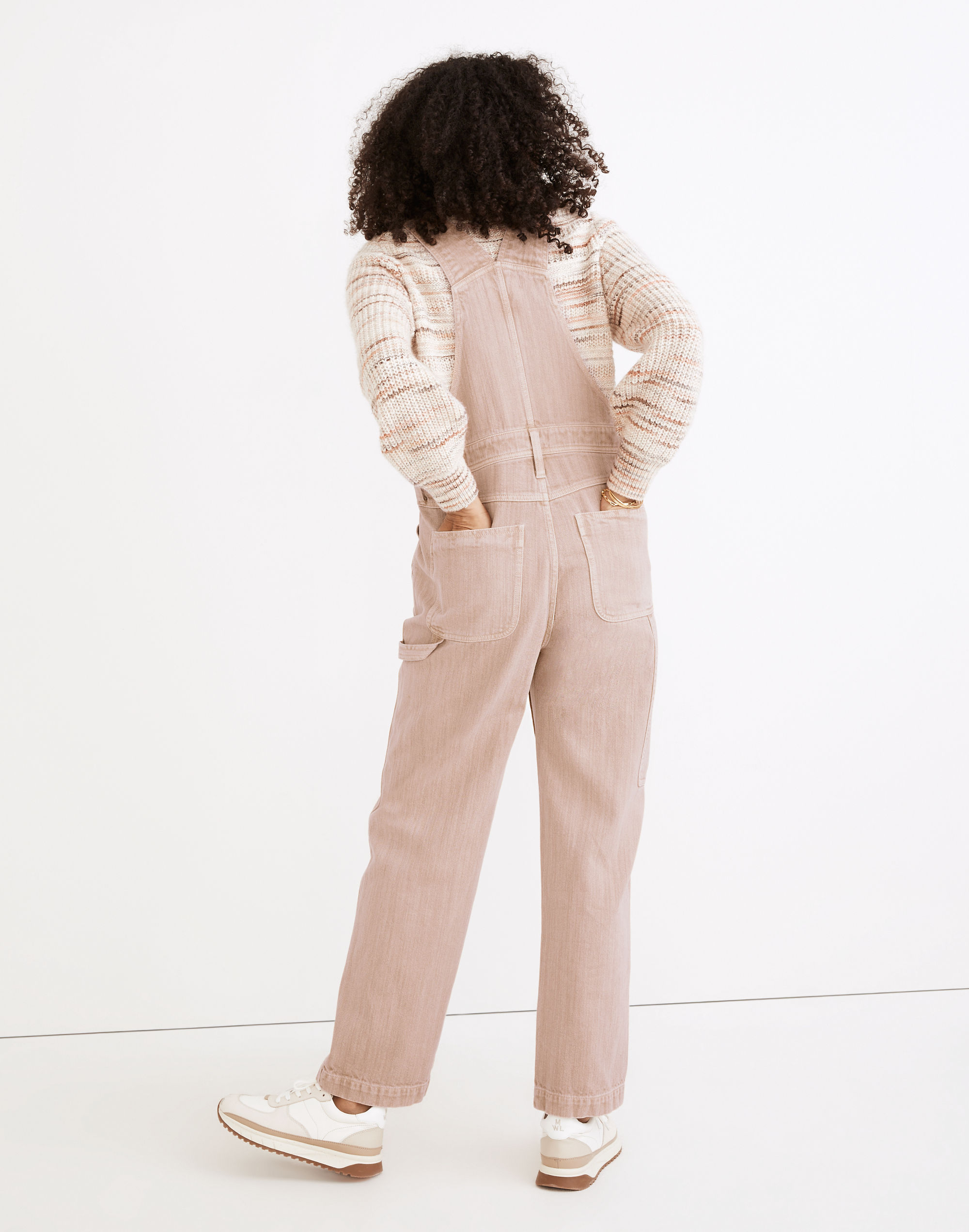 Madewell x Backdrop Studio Hours Garment-Dyed Overalls