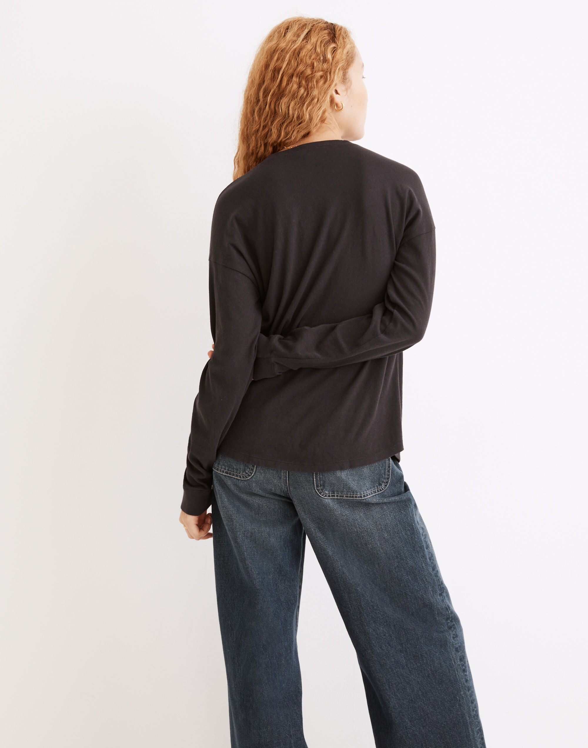 Good Days Graphic Softfade Cotton Long-Sleeve Tee