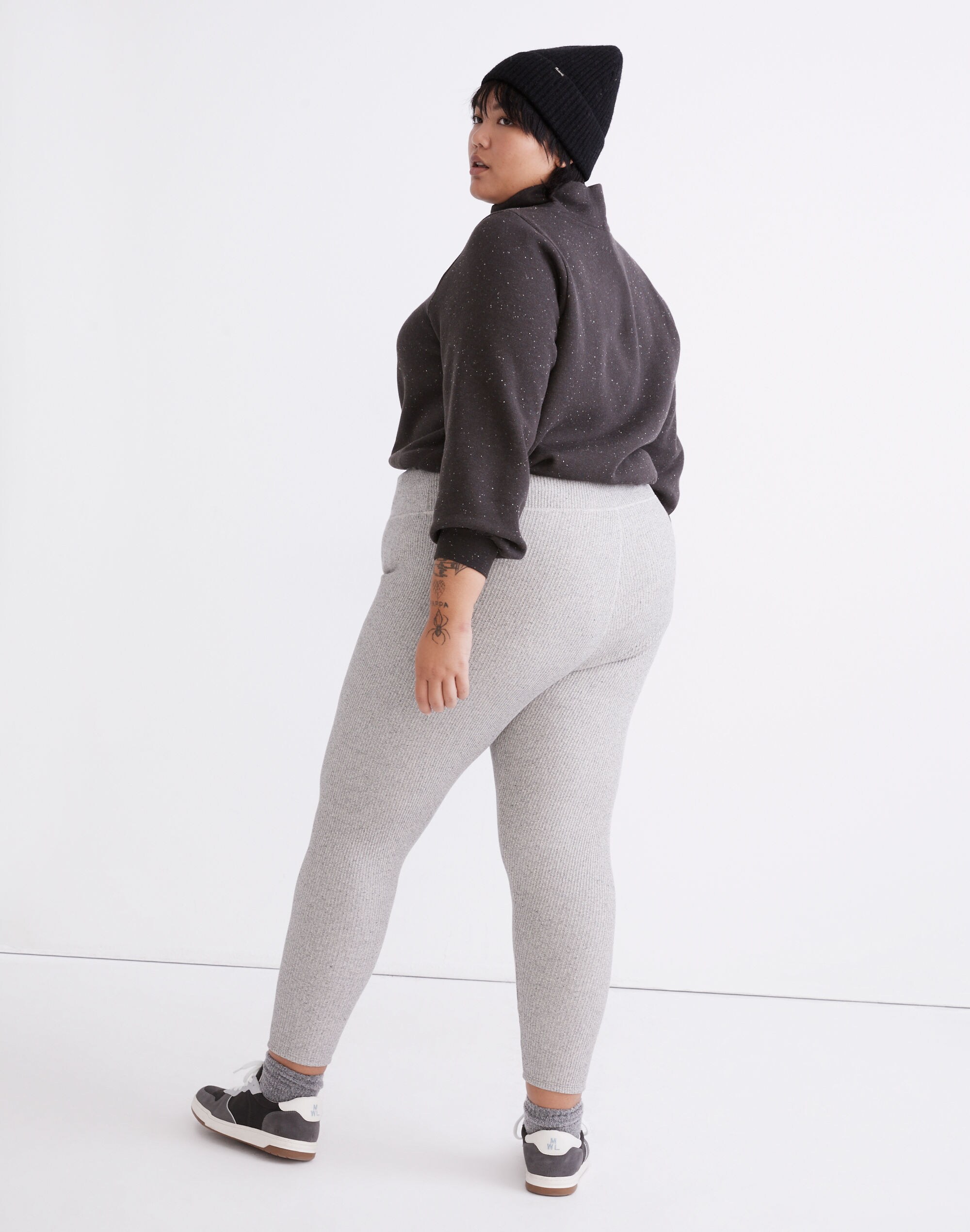 Plus MWL Superribbed High-Rise 25 1/2" Leggings