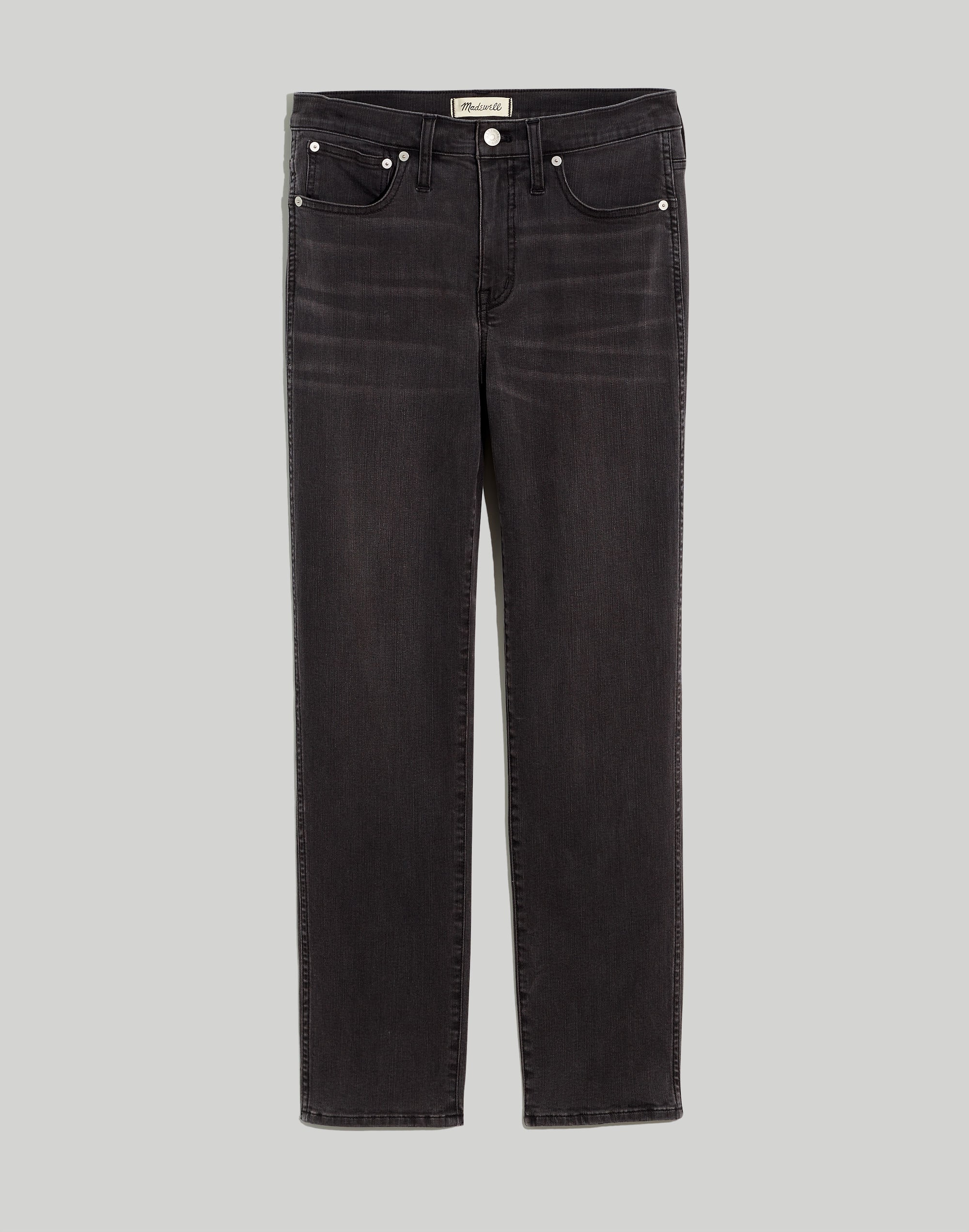 Petite Mid-Rise Stovepipe Jeans in Bridley Wash